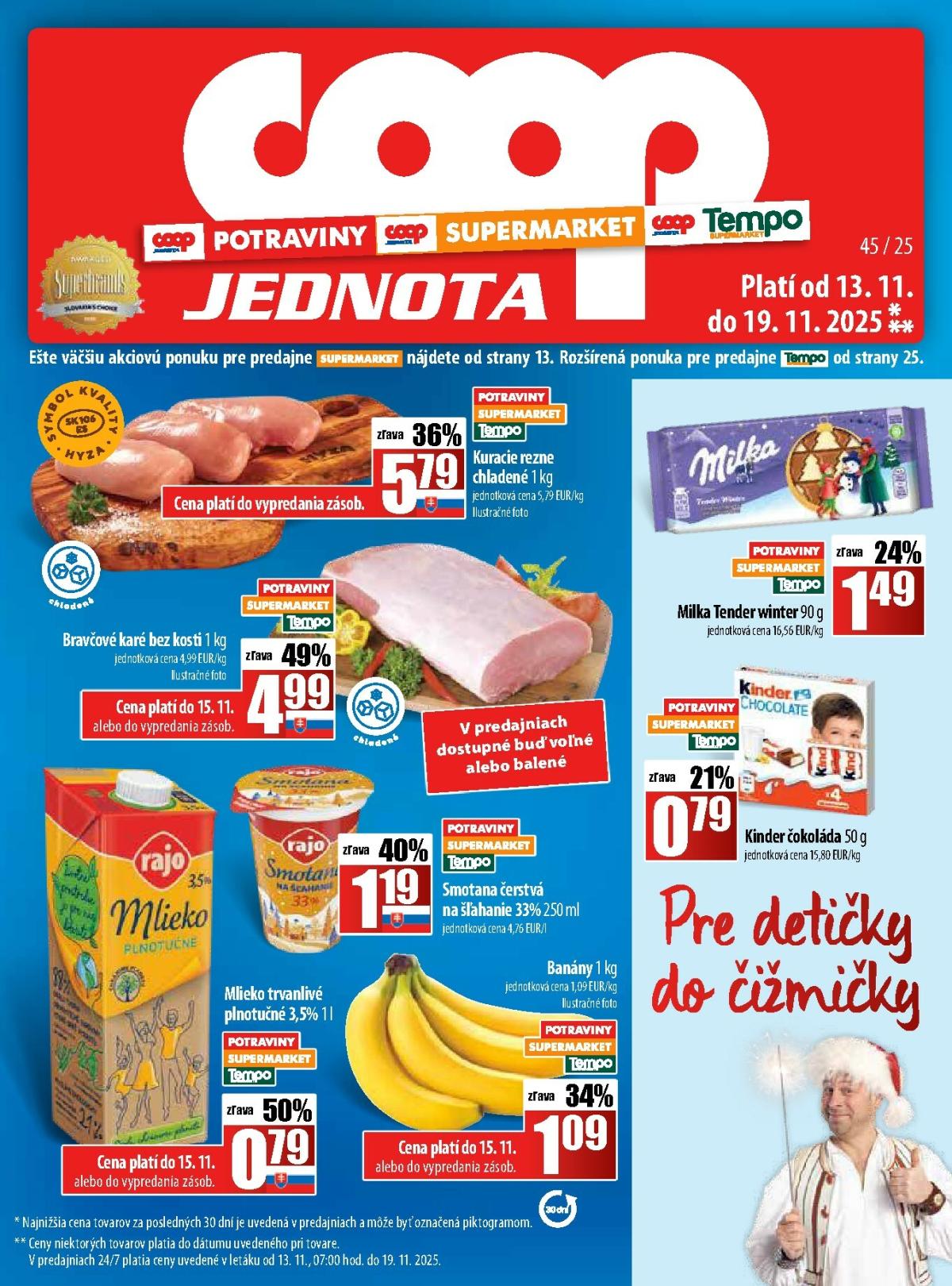 Leták COOP Jednota platný od 13.11. do 19.11.