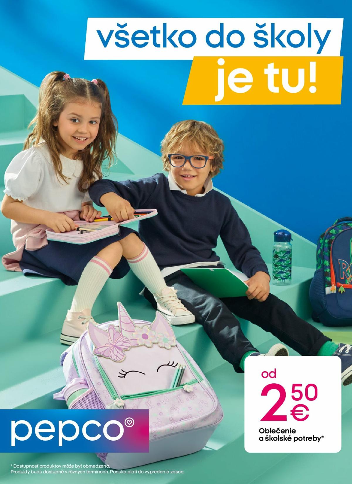 Leták Pepco - Práve otvárame! – Levice platný od 21.08. do 27.08.