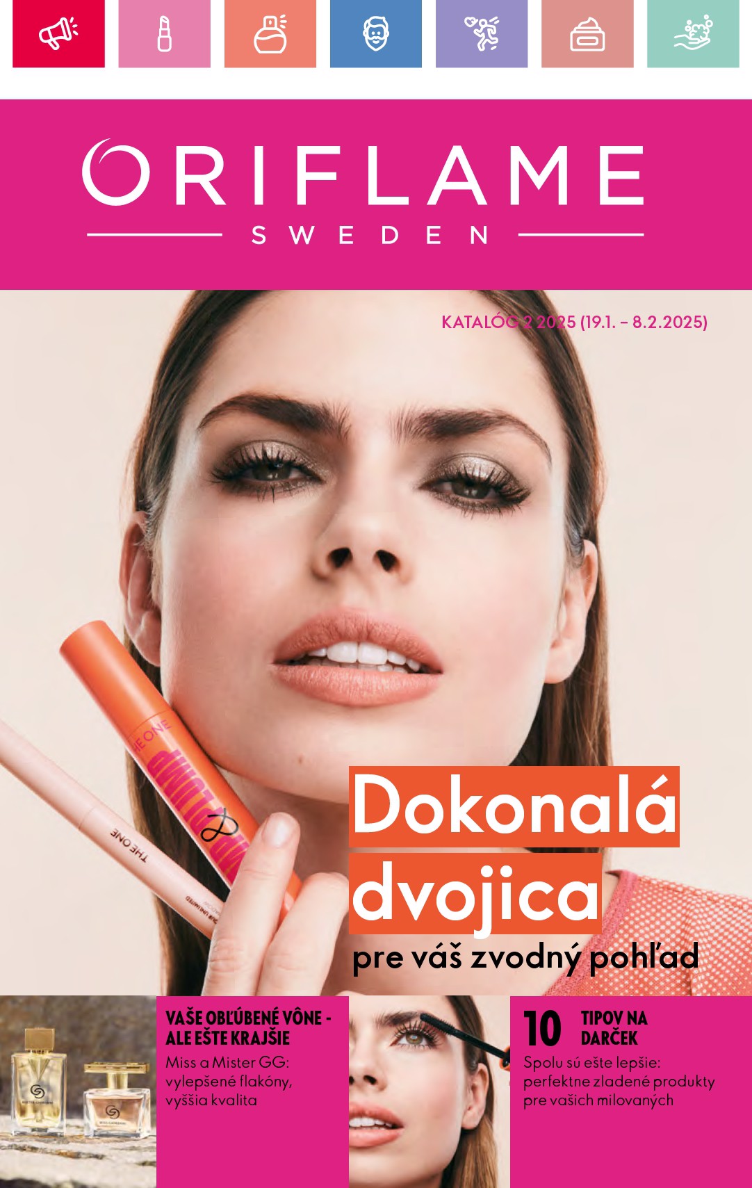 ORIFLAME leták platný od 19.01. - 08.02.