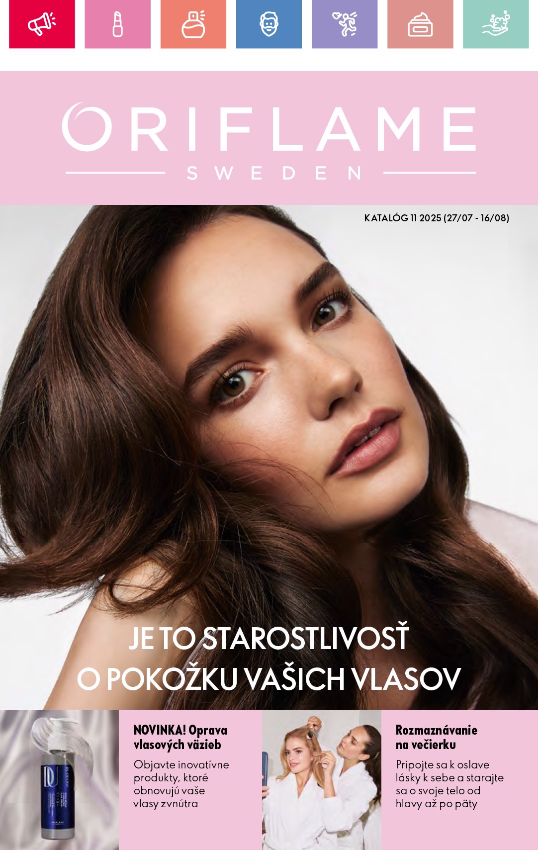 Leták ORIFLAME platný od 27.07. do 16.08.