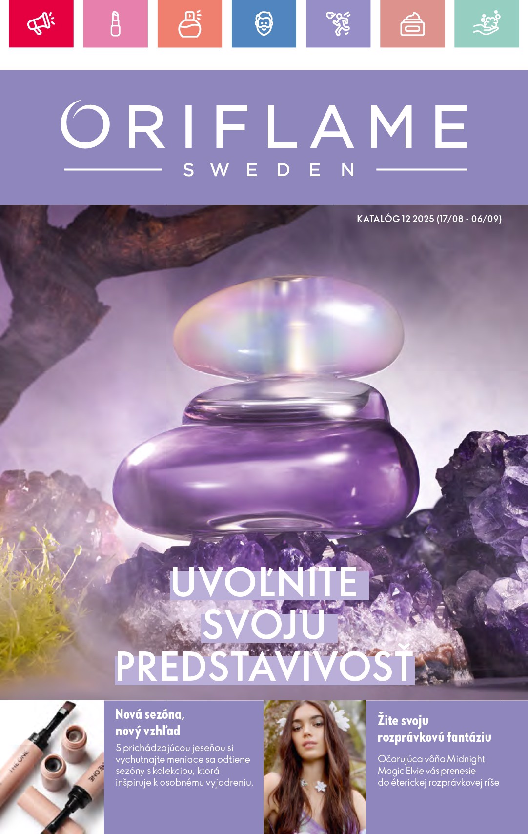 Leták ORIFLAME platný od 17.08. do 06.09.
