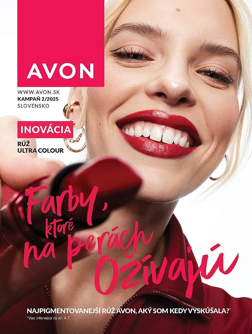 Avon leták platný od 01.02. - 28.02.