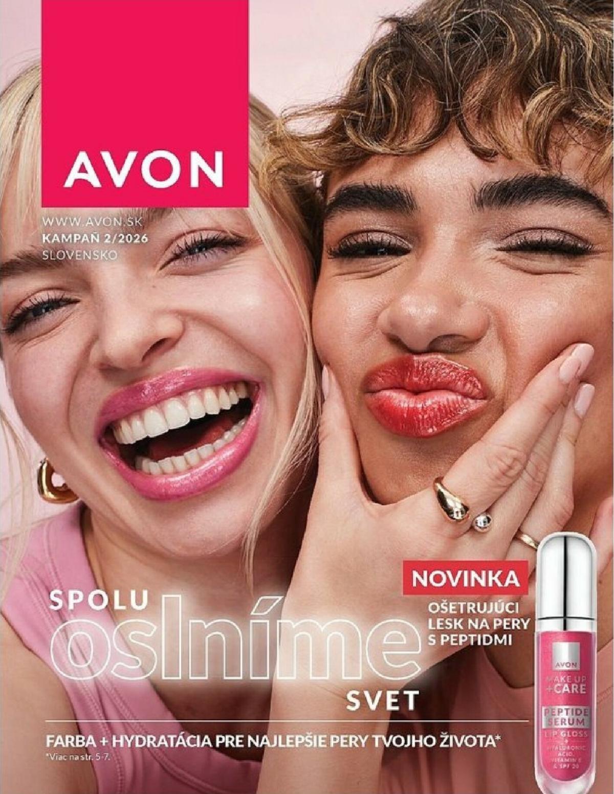 Leták Avon platný od 01.02.2026 do 28.02.2026
