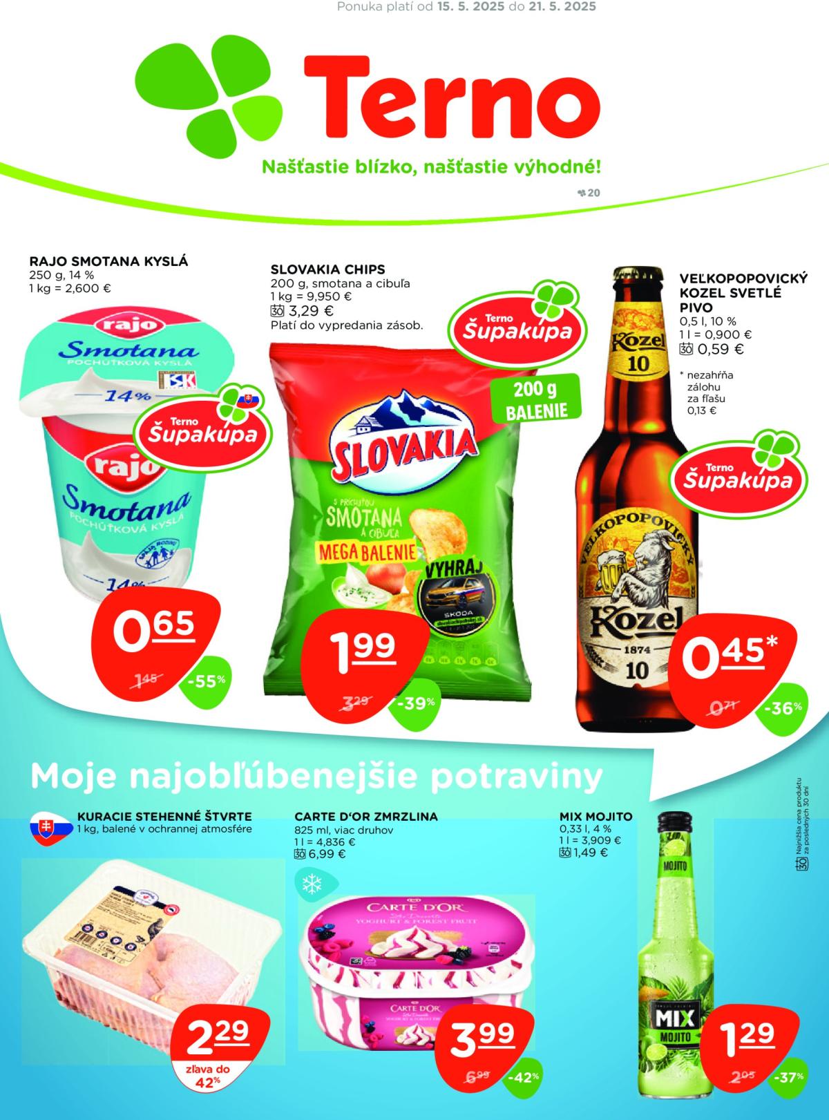Terno leták platný od 15.05. - 23.05.