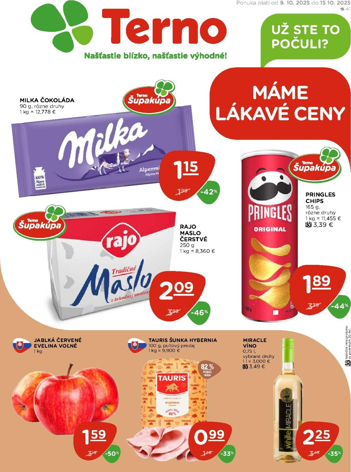 Leták Terno platný od 09.10. do 15.10.