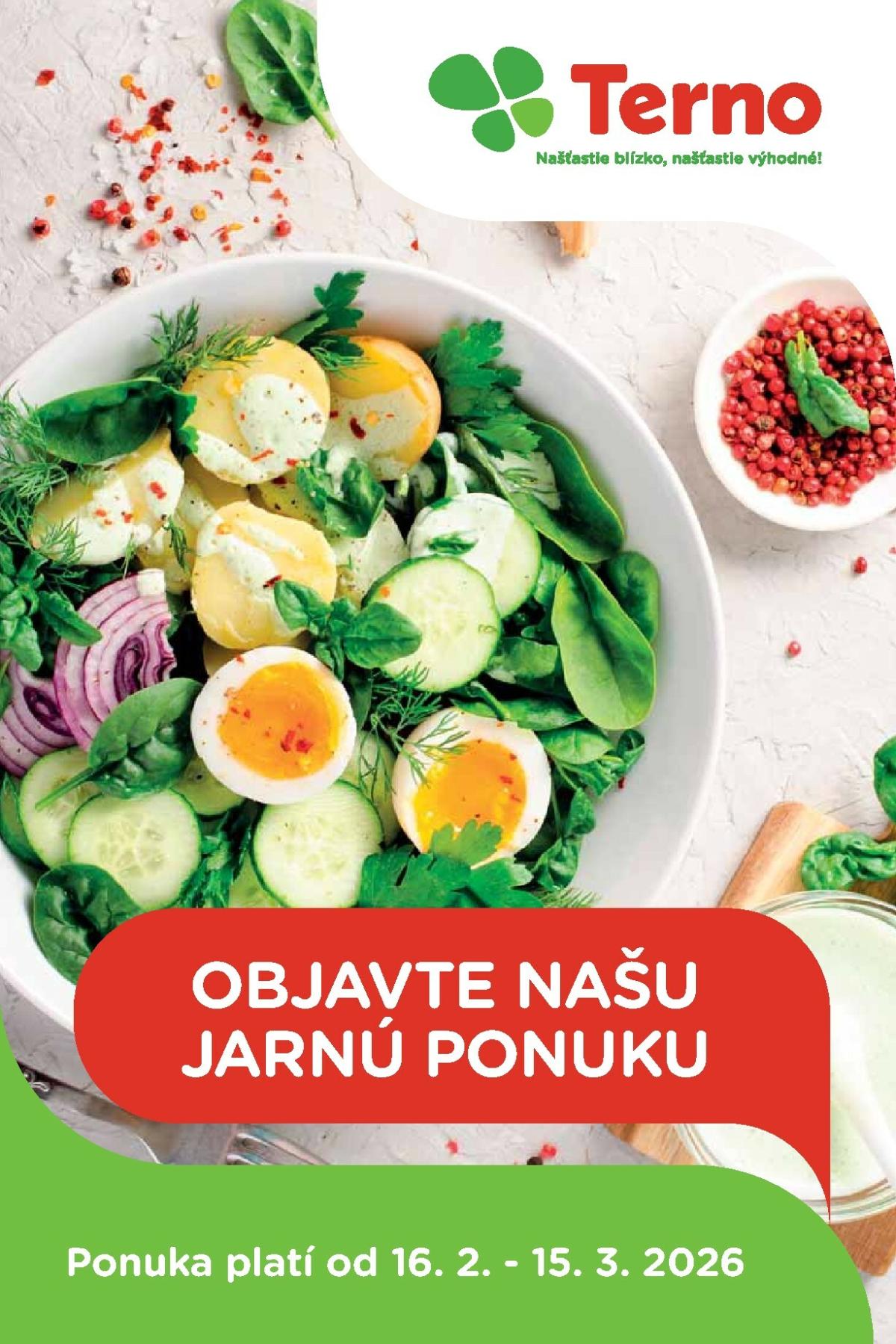 Leták Terno - Brand katalog platný od 16.02.2026 do 15.03.2026