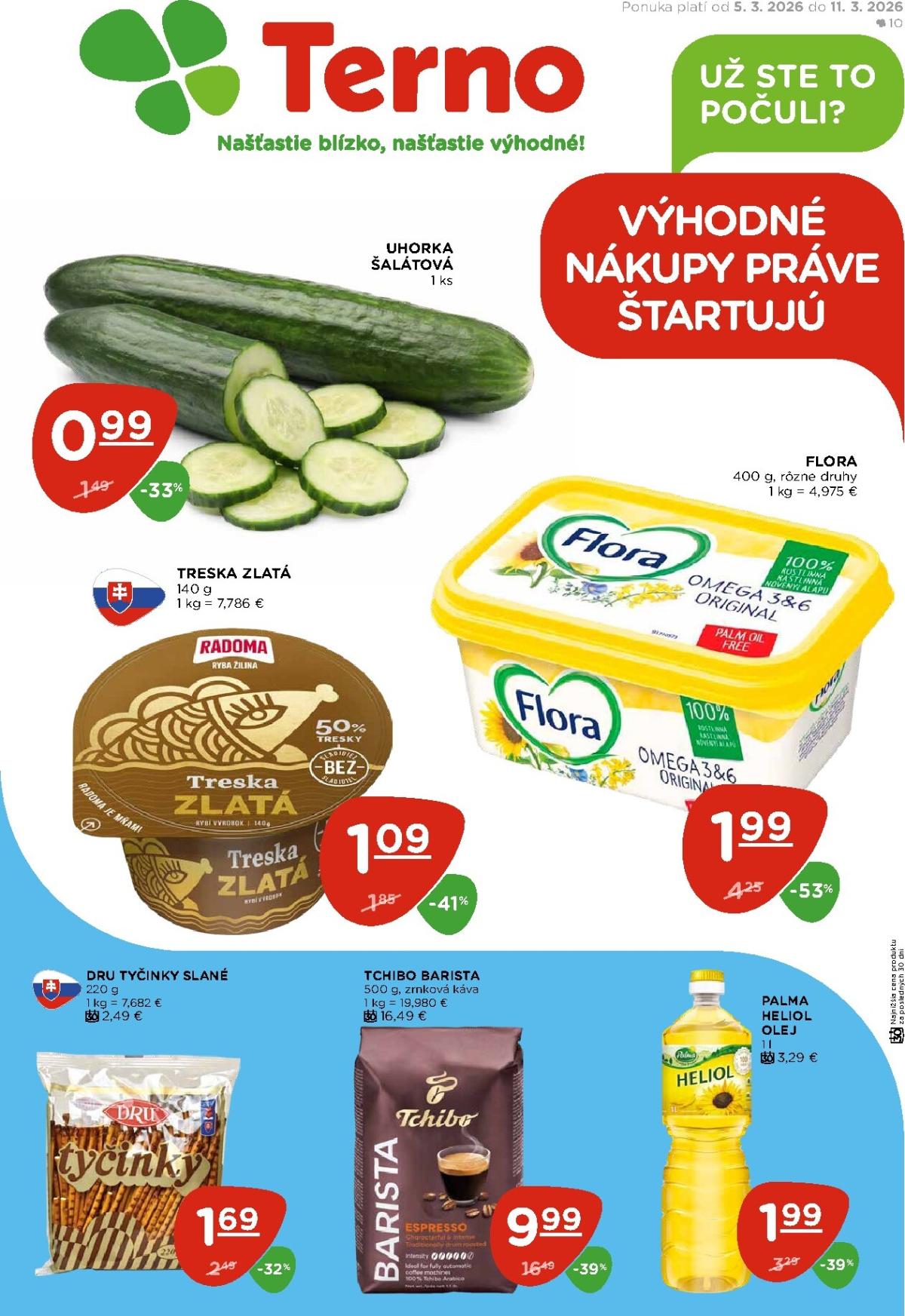 Leták Terno platný od 05.03.2026 do 11.03.2026
