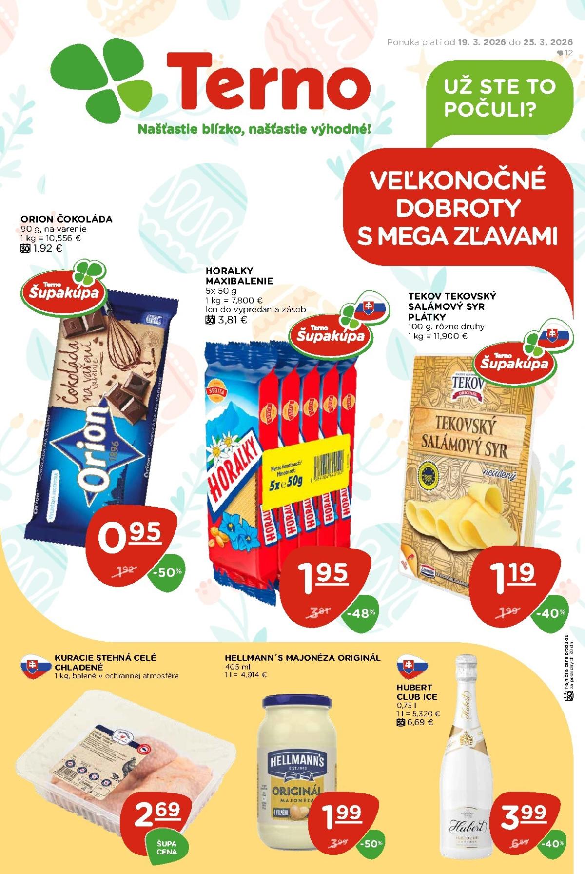 Leták Terno platný od 19.03.2026 do 25.03.2026