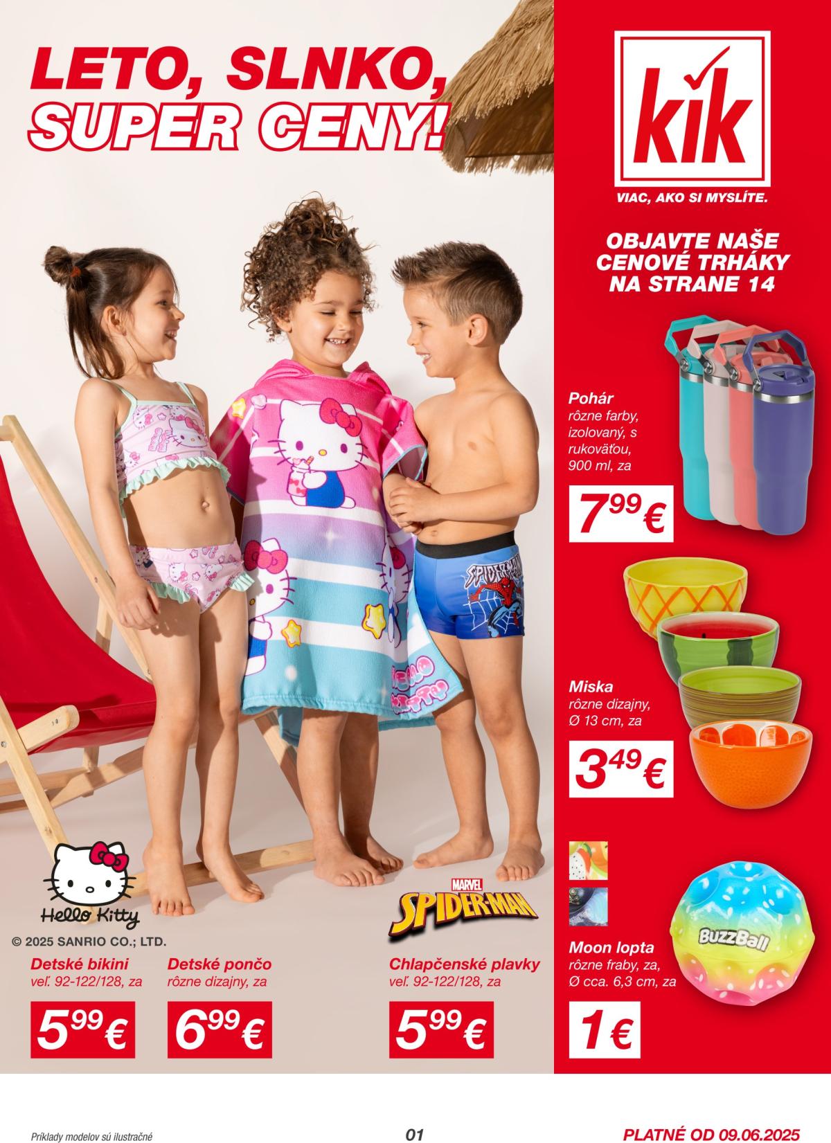 Leták Kik platný od 09.06. do 13.07.