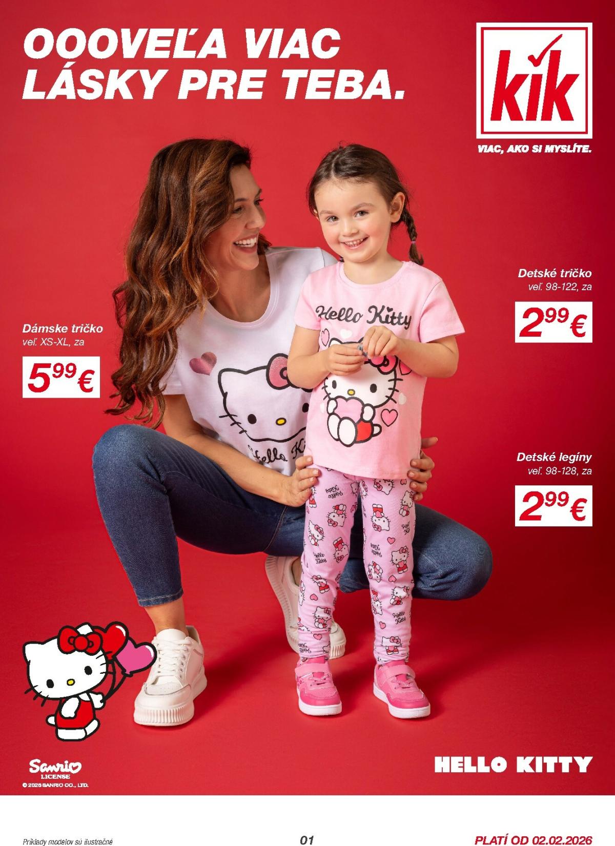 Leták Kik platný od 02.02.2026 do 22.02.2026