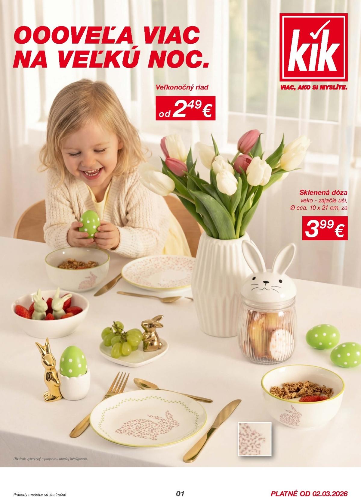 Leták Kik platný od 02.03.2026 do 29.03.2026