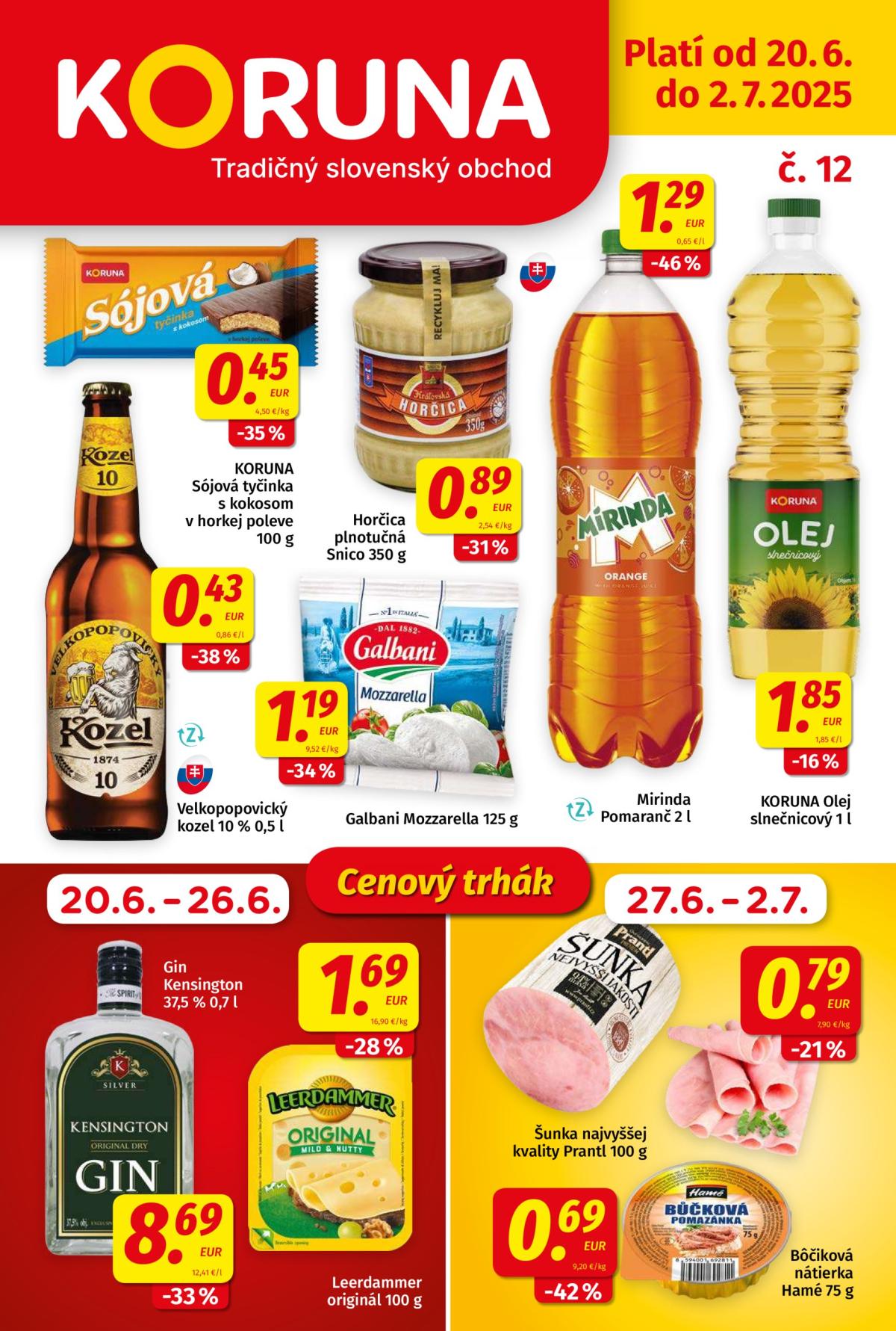 Leták Koruna platný od 20.06. do 02.07.