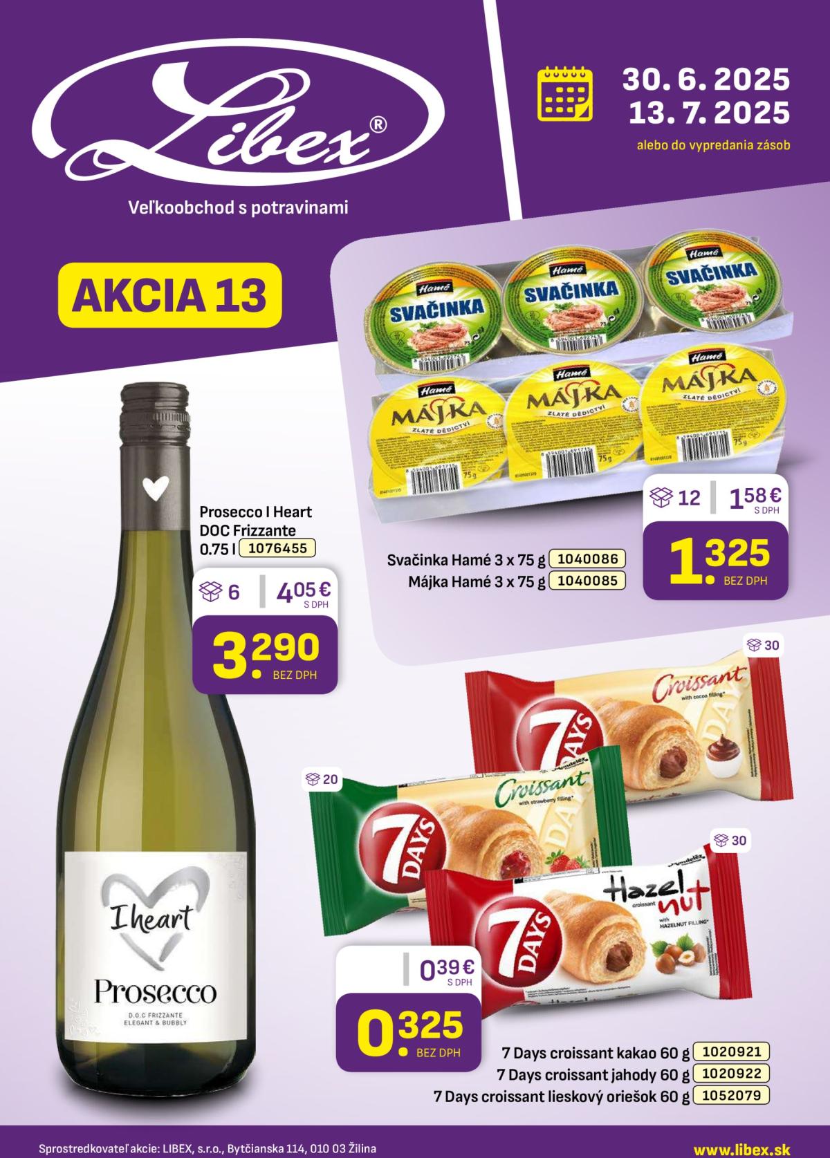 Leták Libex platný od 30.06. do 13.07.