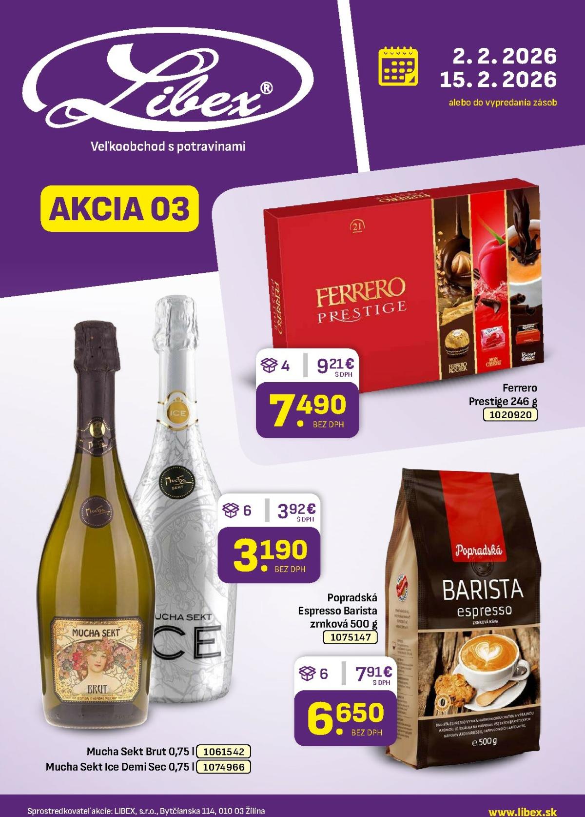Leták Libex platný od 02.02.2026 do 15.02.2026