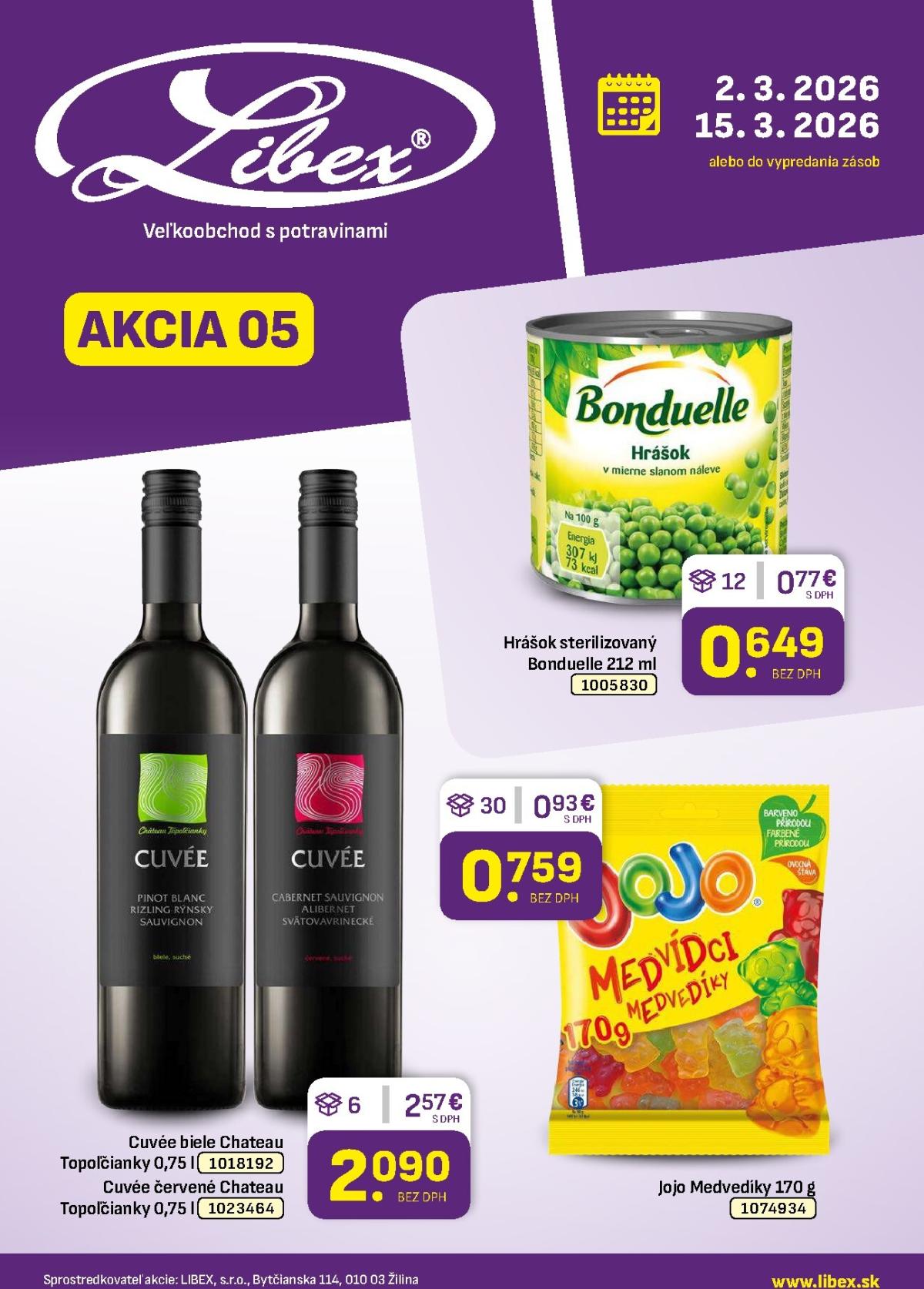 Leták Libex platný od 02.03.2026 do 15.03.2026
