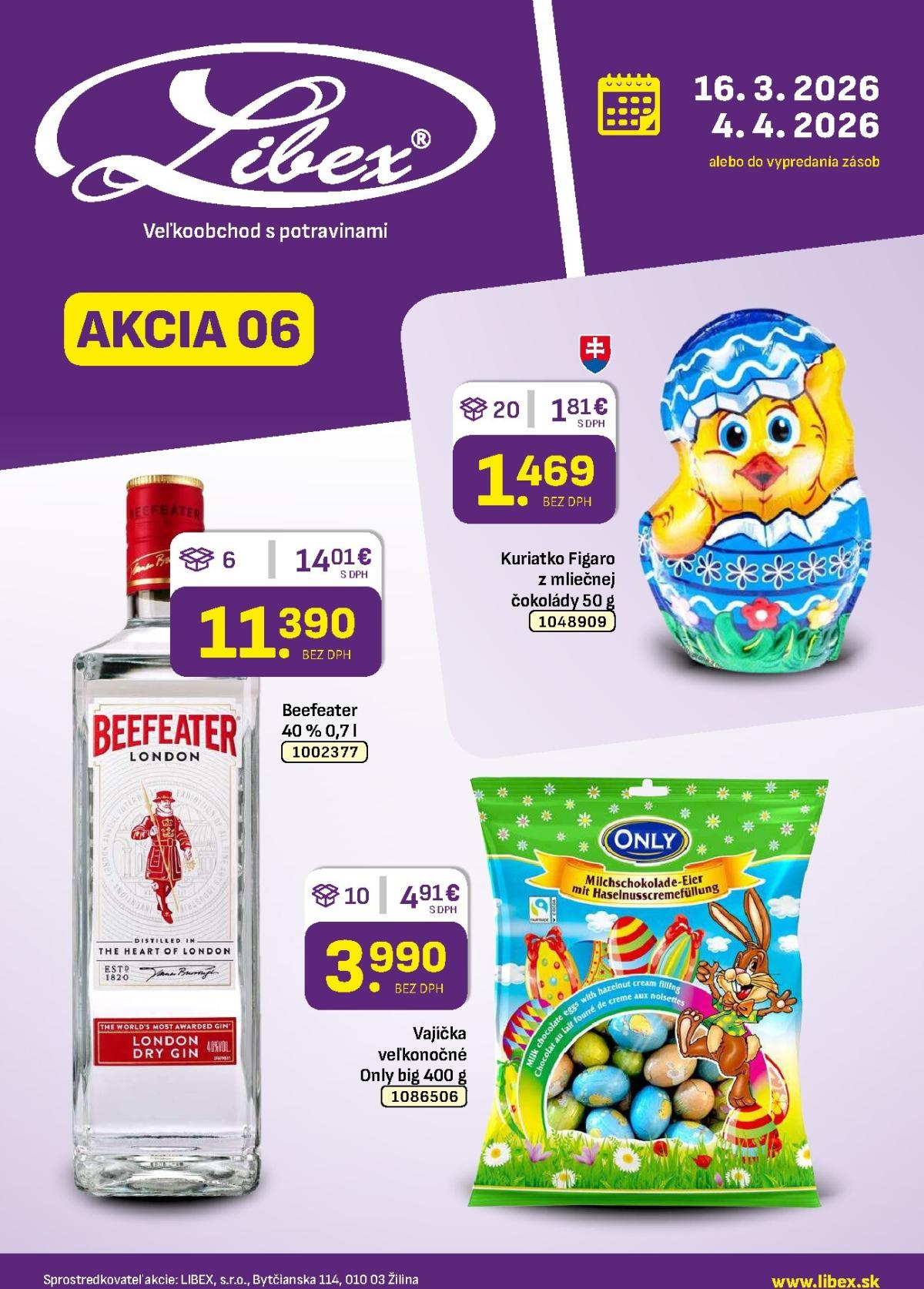 Leták Libex platný od 16.03.2026 do 04.04.2026