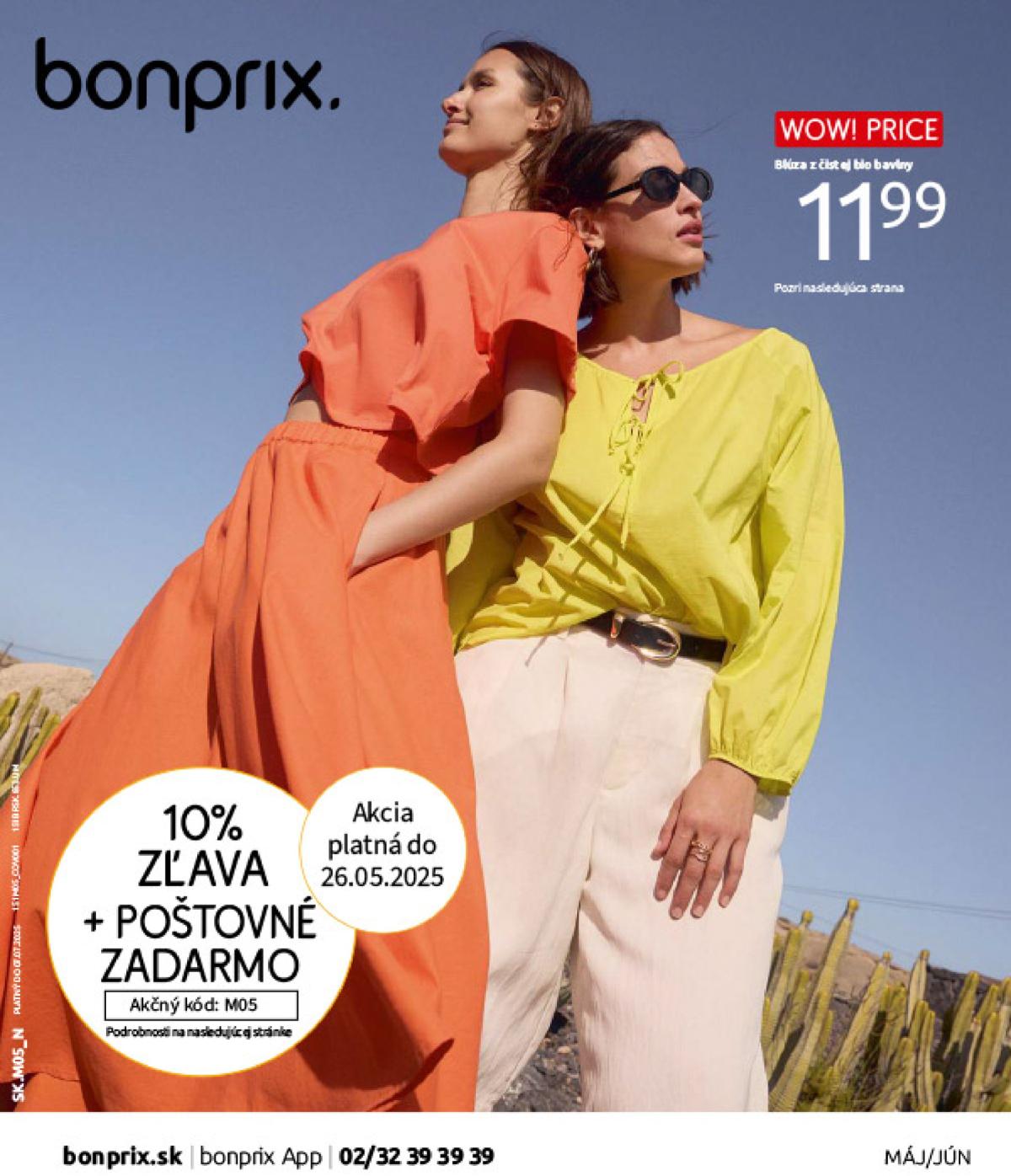 Bonprix - Citrusové farby leták platný od 28.05. - 07.07.