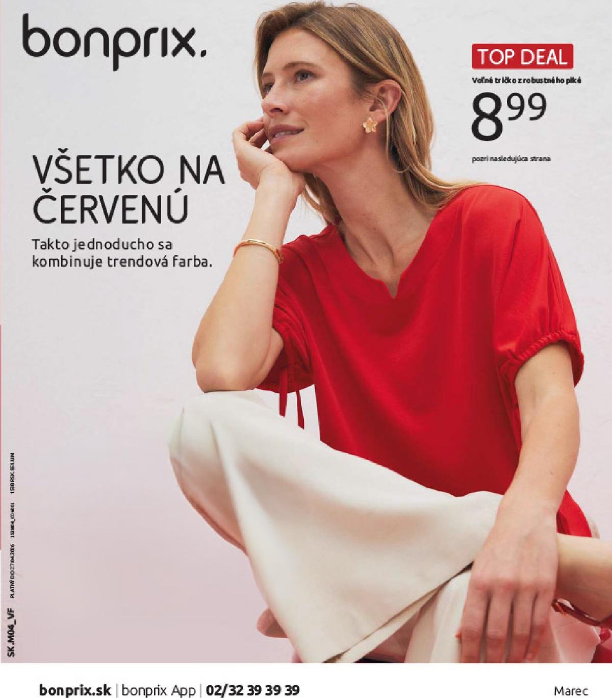 Leták Bonprix platný od 31.03.2026 do 27.04.2026