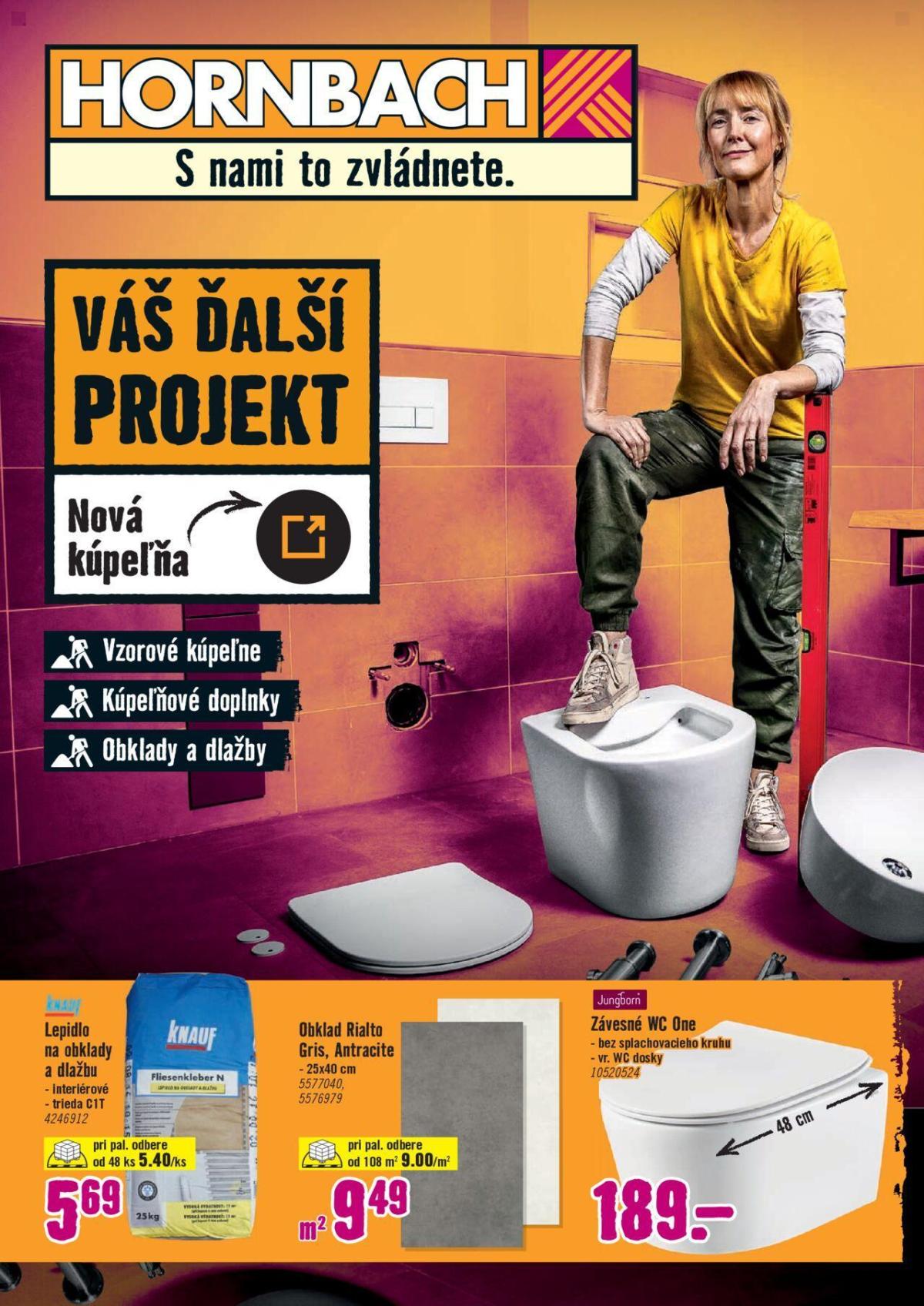 Hornbach nová kúpeľňa 16.10.2024 - 31.10.2024