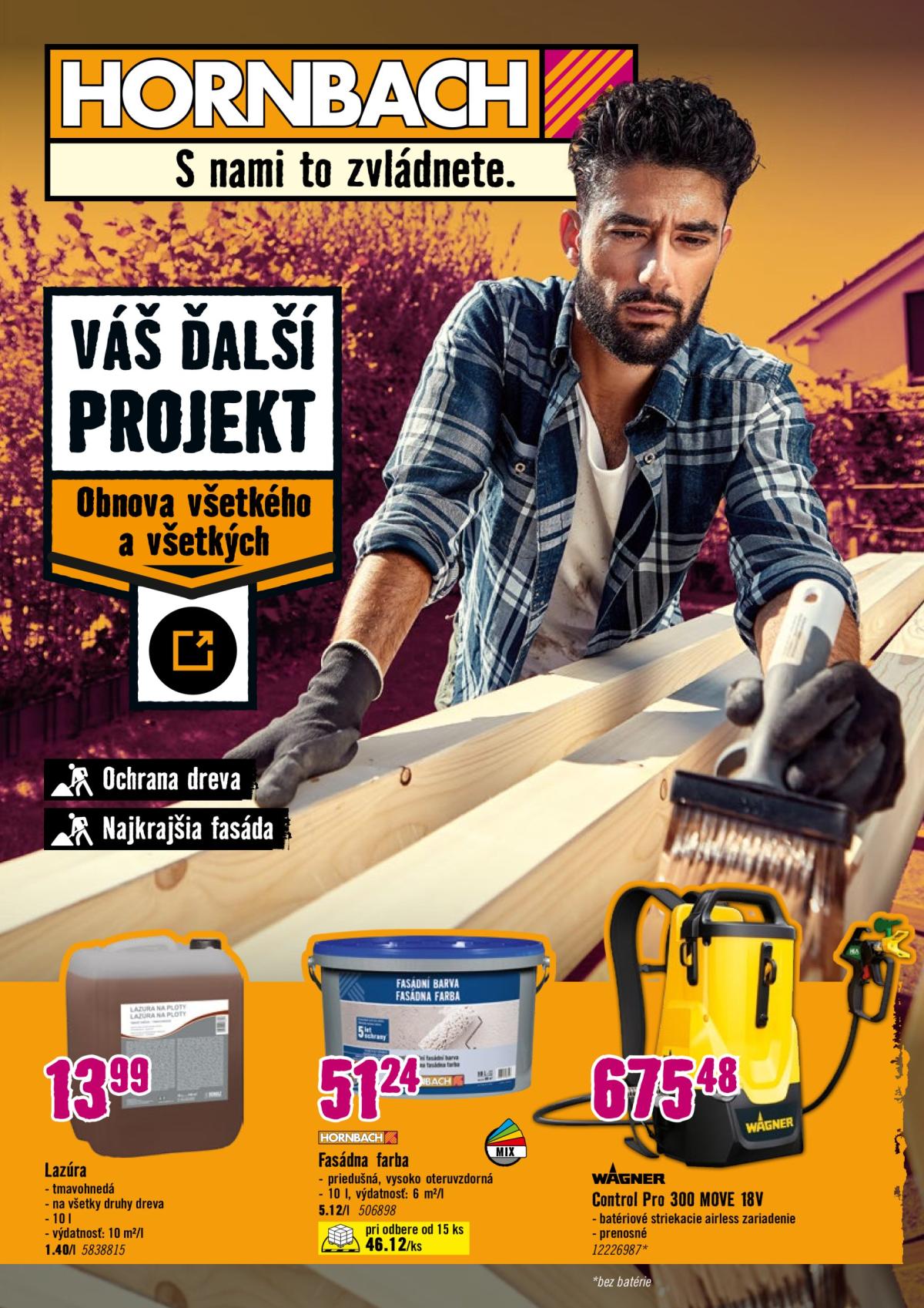 HORNBACH - Obnova všetkého a všetkých leták platný od 14.05. - 28.05.