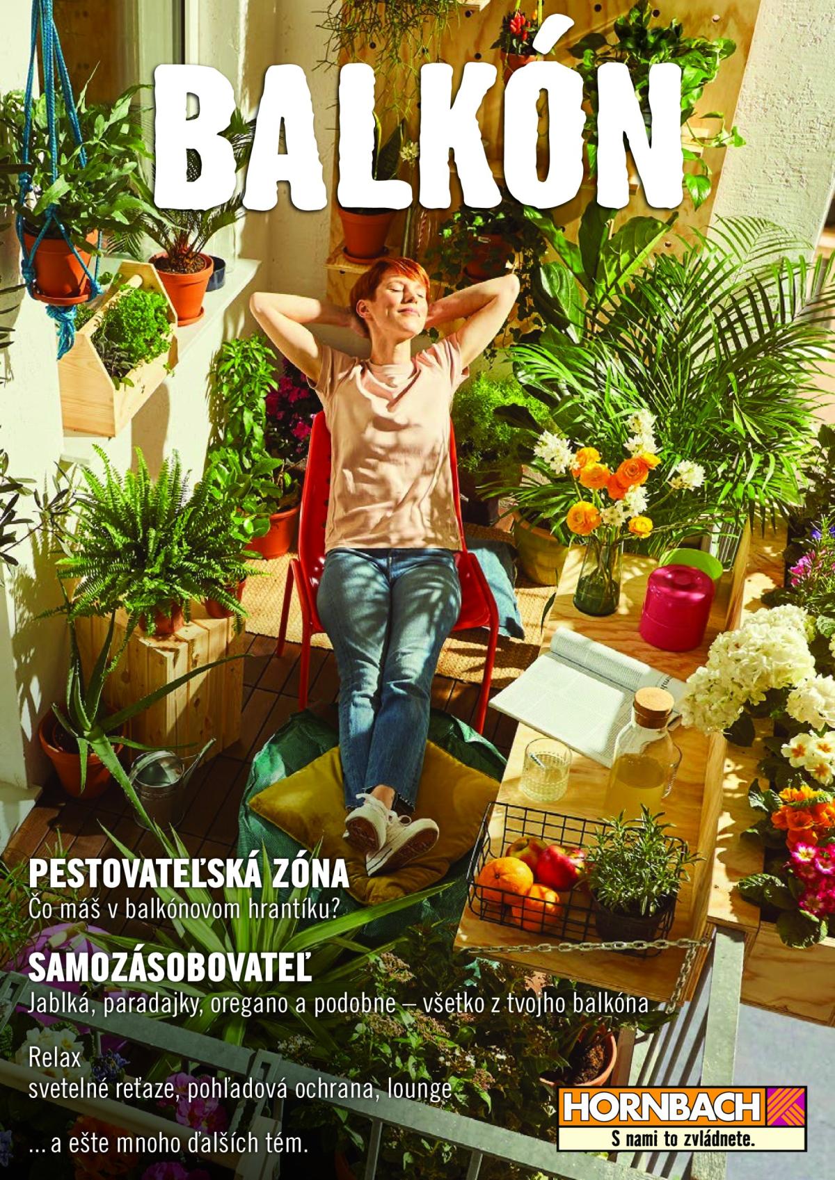 Leták HORNBACH - Balkón platný od 01.06. do 31.12.