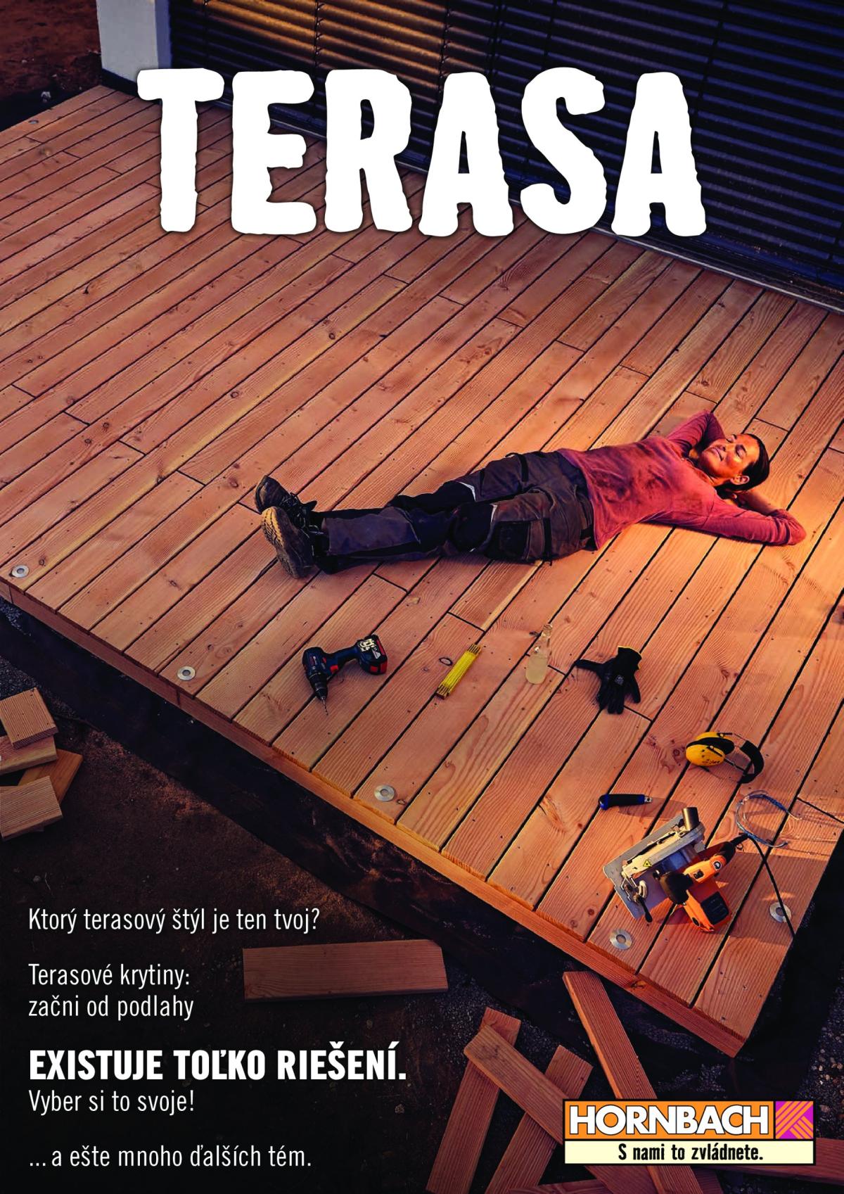 Leták HORNBACH - Terasa platný od 01.06. do 31.12.