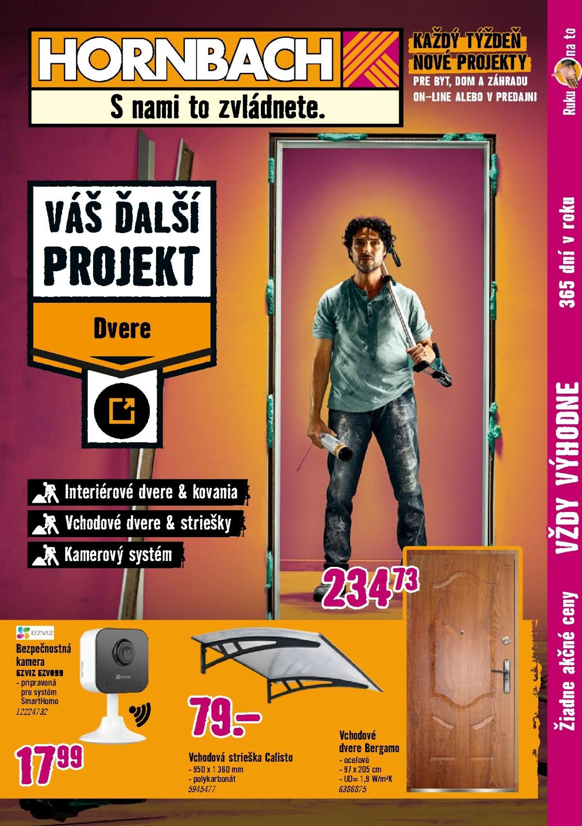 Leták HORNBACH - Dvere platný od 22.10. do 05.11.