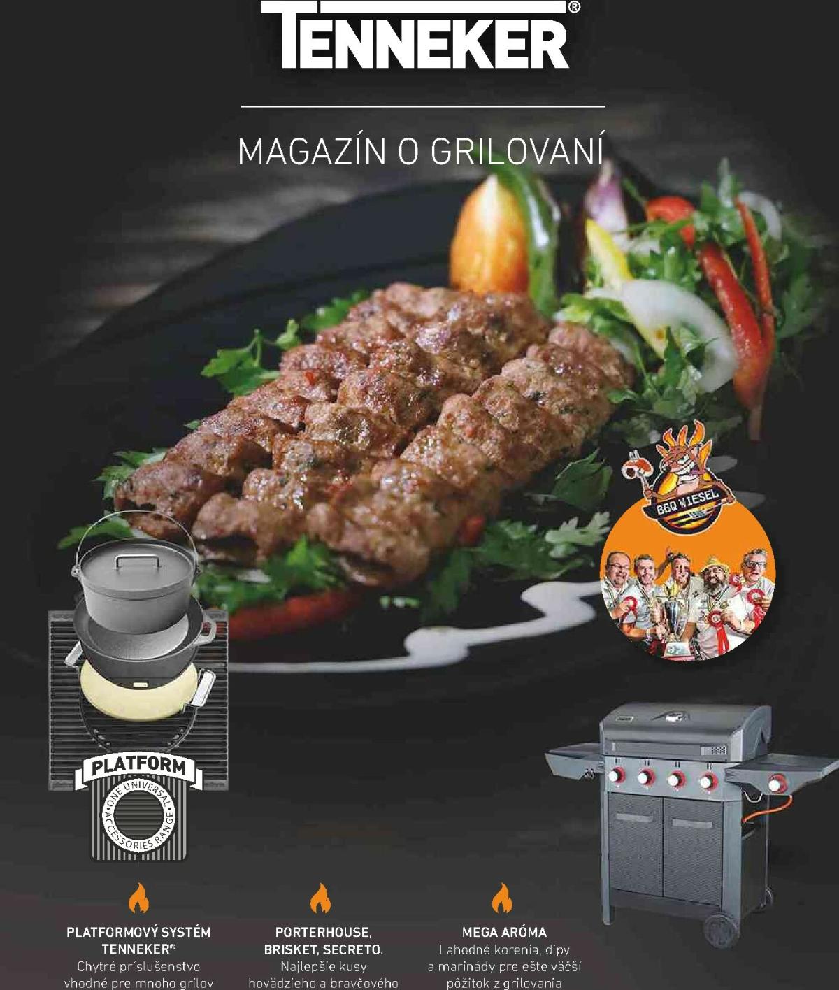 Leták HORNBACH - TENNEKER - magazín o grilovaní platný od 01.11. do 31.08.