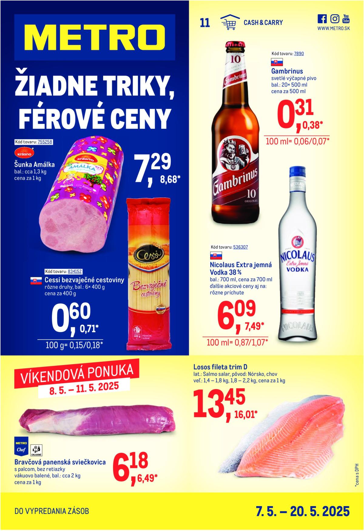 Metro - Maloobchod leták platný od 07.05. - 20.05.