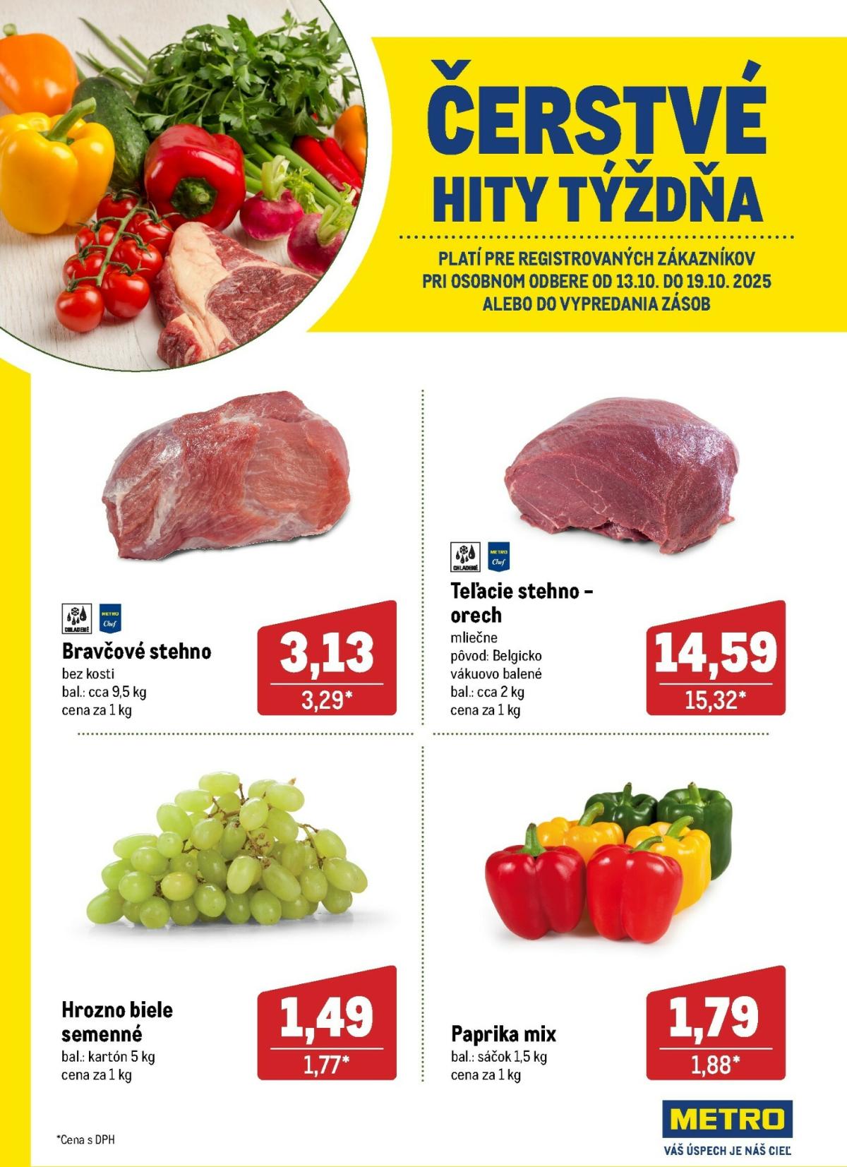 Leták Metro - Čerstvé hity týždňa platný od 13.10. do 19.10.