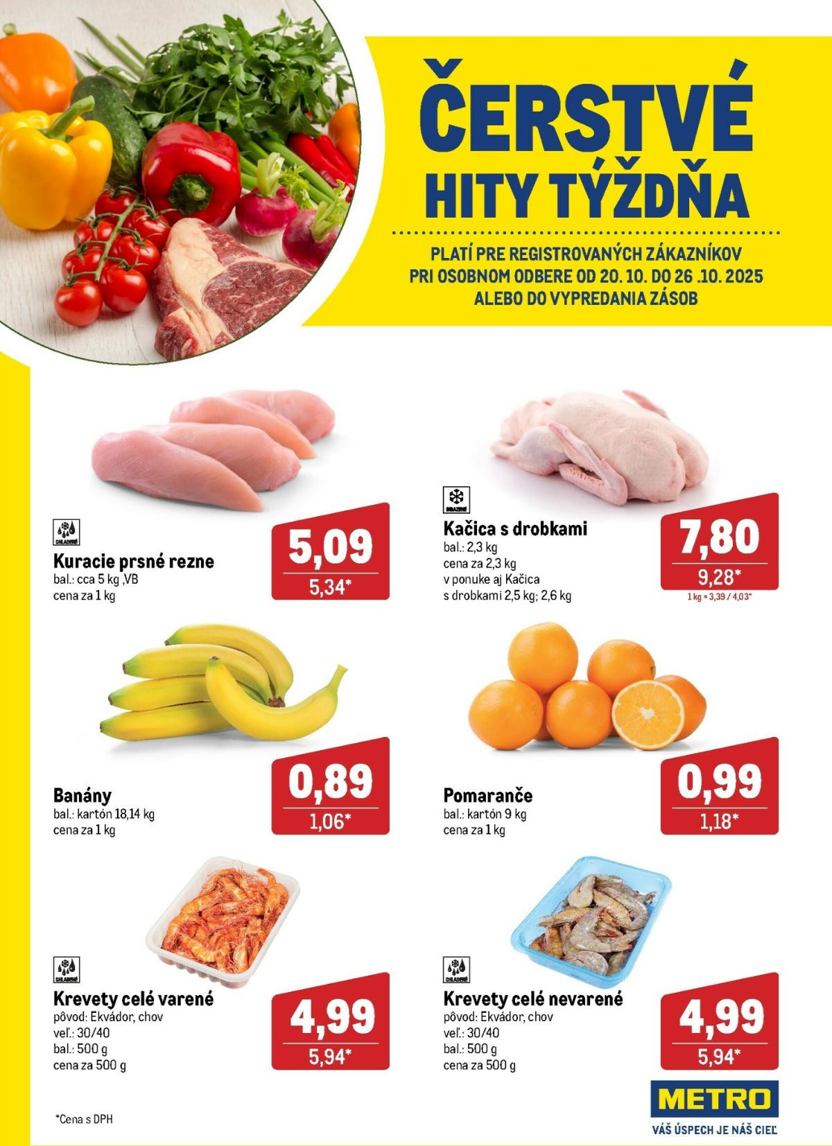 Leták Metro - Čerstvé hity týždňa platný od 20.10. do 26.10.