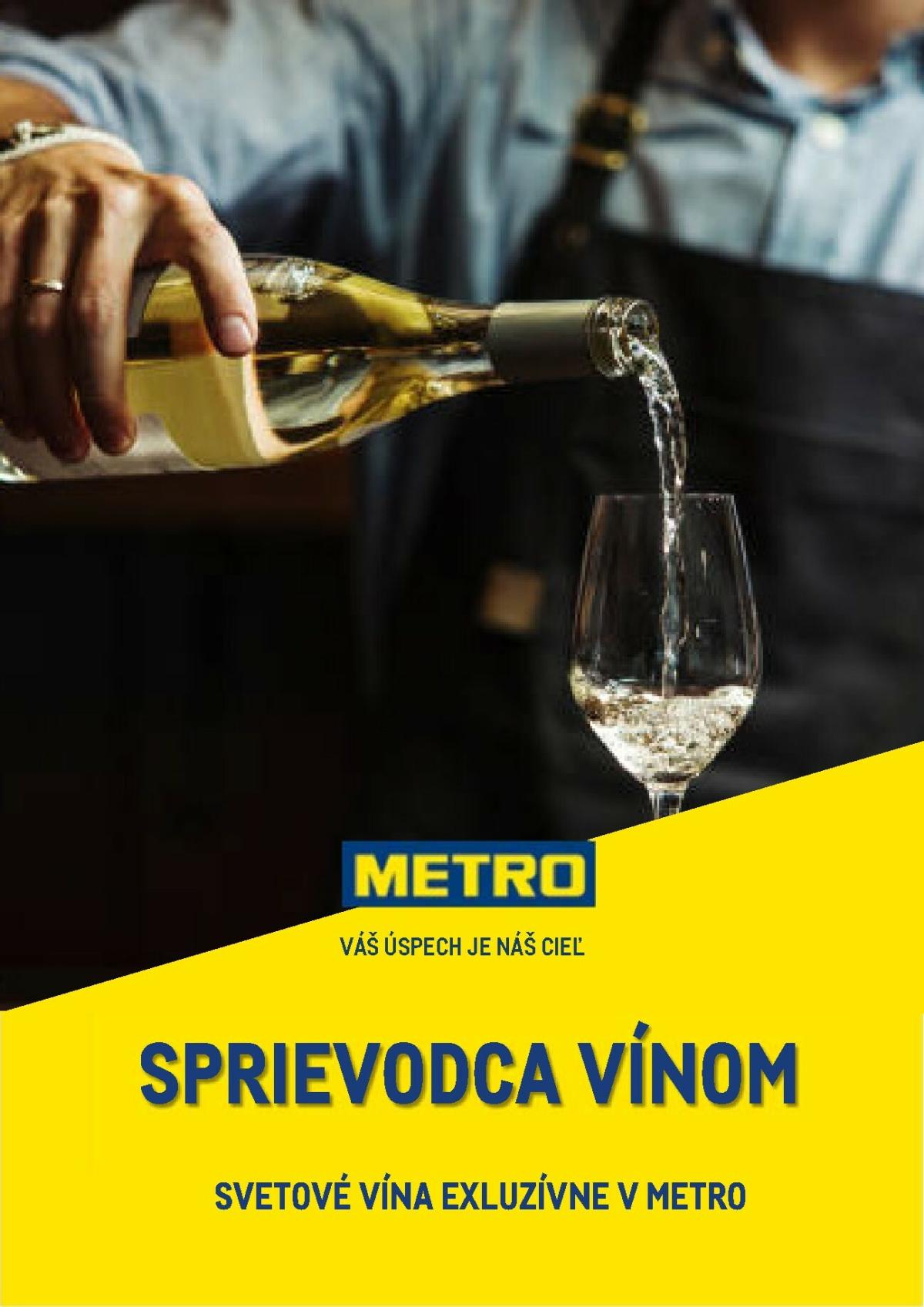 Leták Metro - Sprievodca vínom platný od 31.10. do 31.12.
