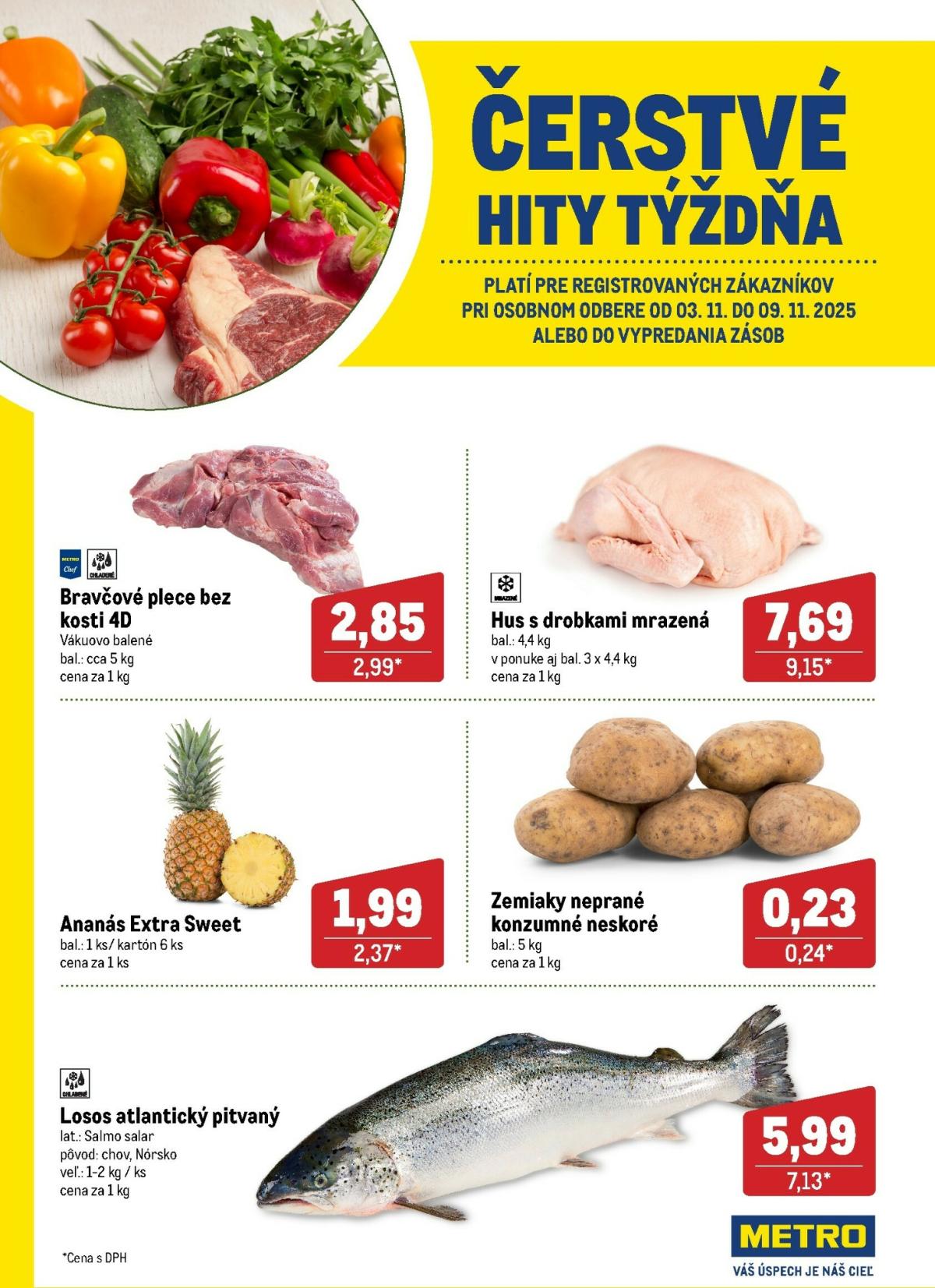 Leták Metro - Čerstvé hity týždňa platný od 03.11. do 09.11.