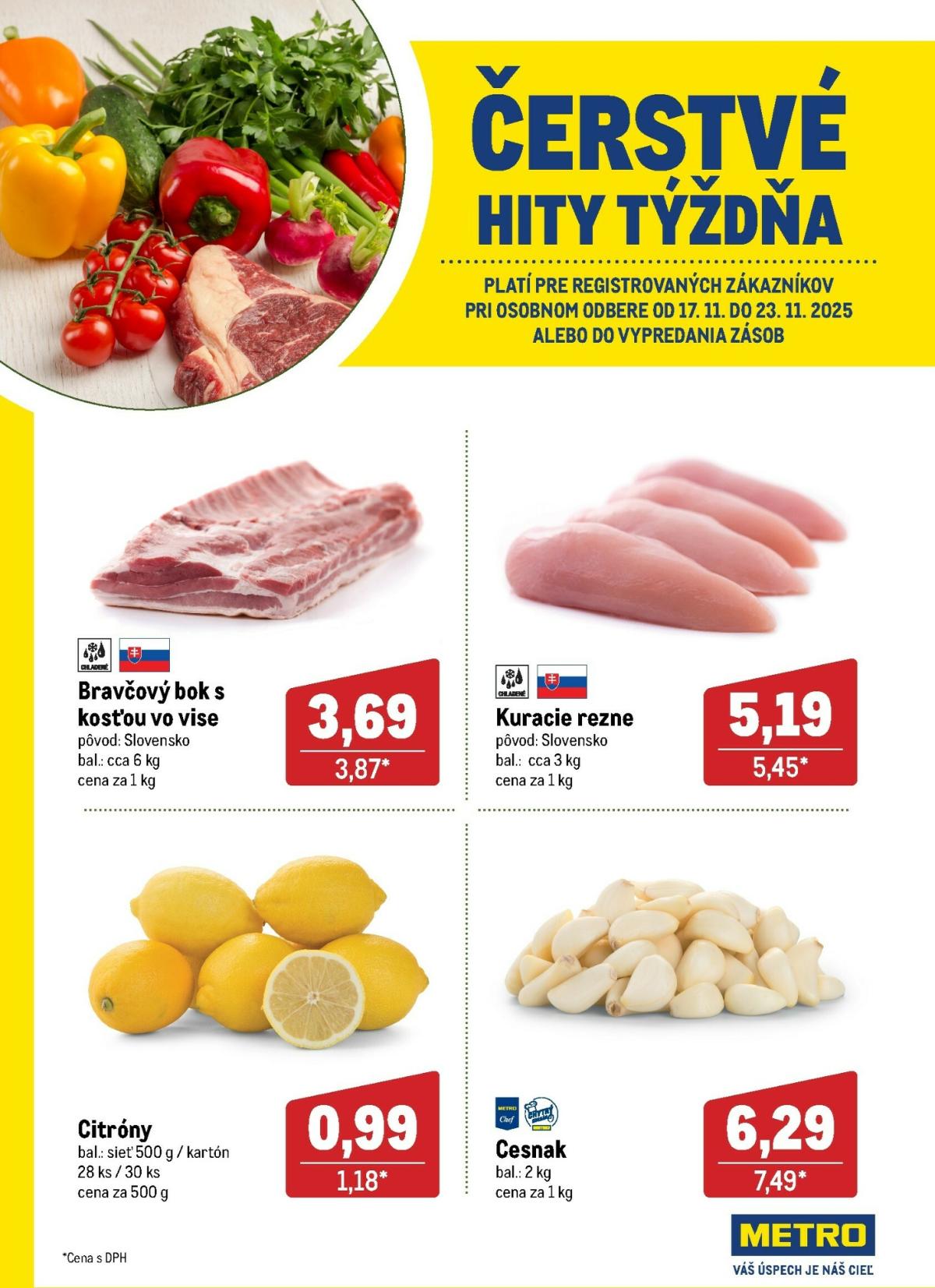 Leták Metro - Čerstvé hity týždňa platný od 17.11. do 23.11.