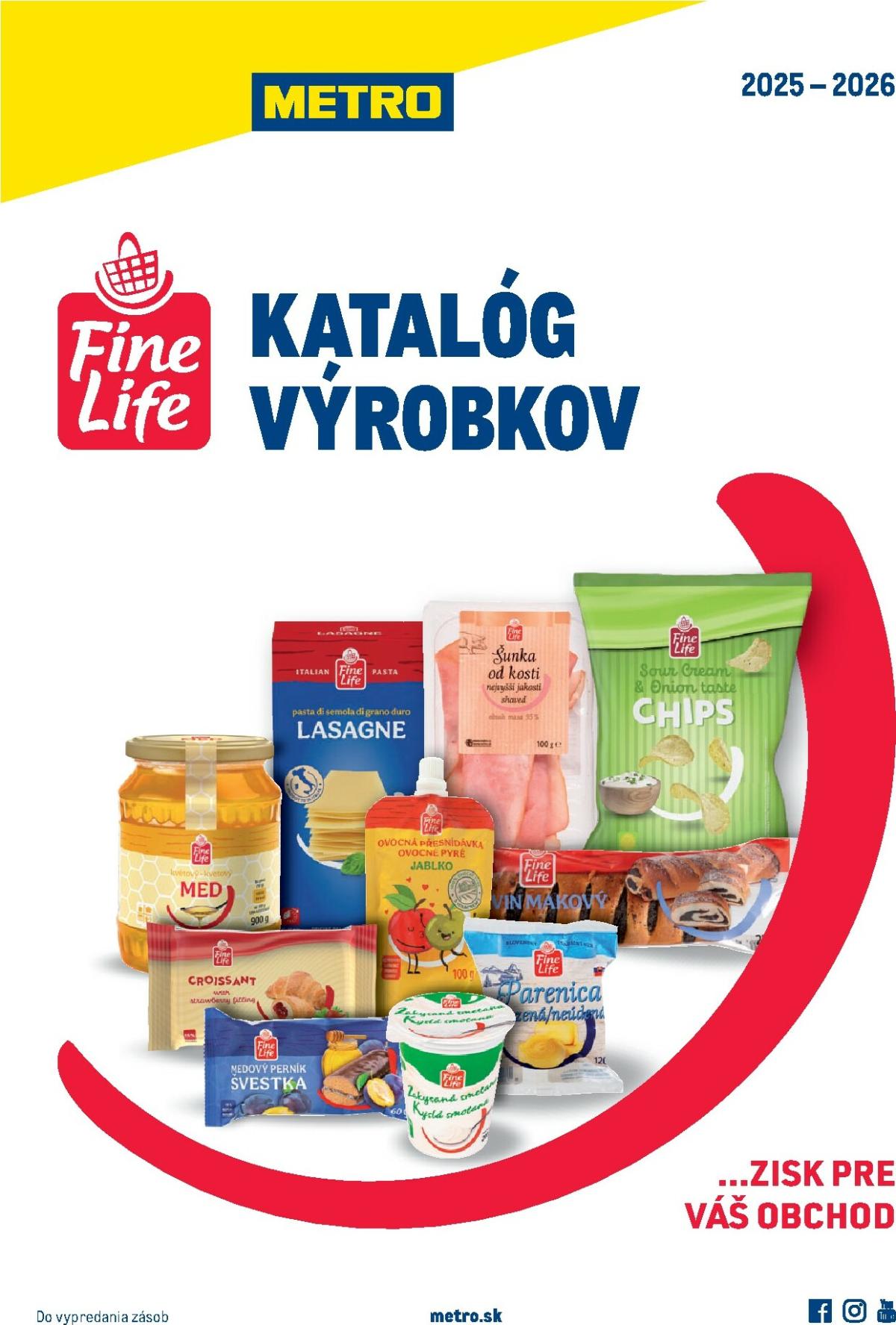 Leták Metro - Katalóg FineLife výrobkov platný od 21.11. do 21.11.