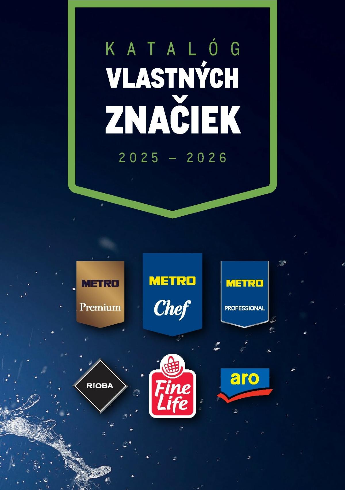 Leták Metro - Katalóg vlastných značiek METRO platný od 21.11. do 21.11.