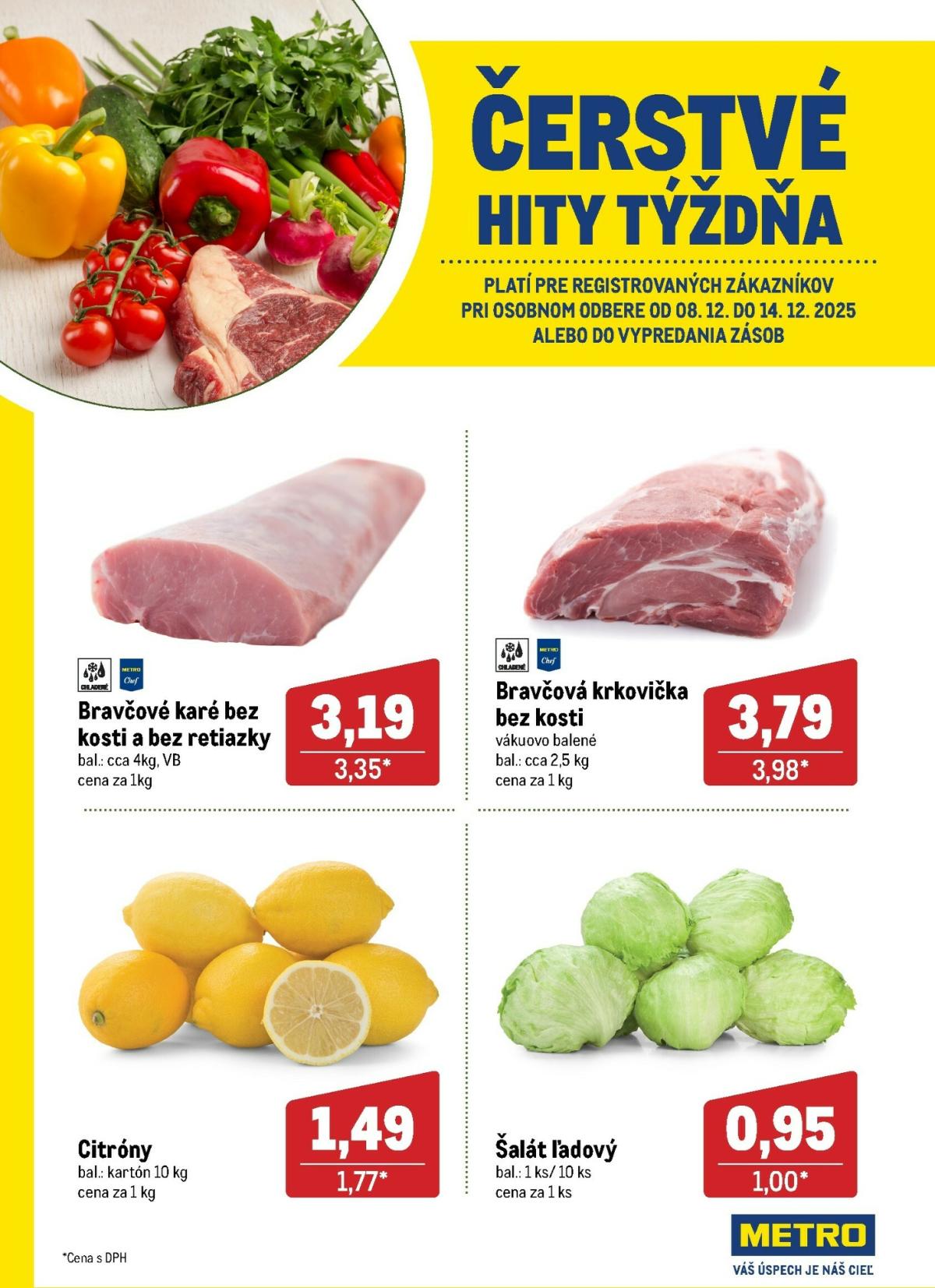 Leták Metro - Čerstvé hity týždňa platný od 08.12. do 14.12.