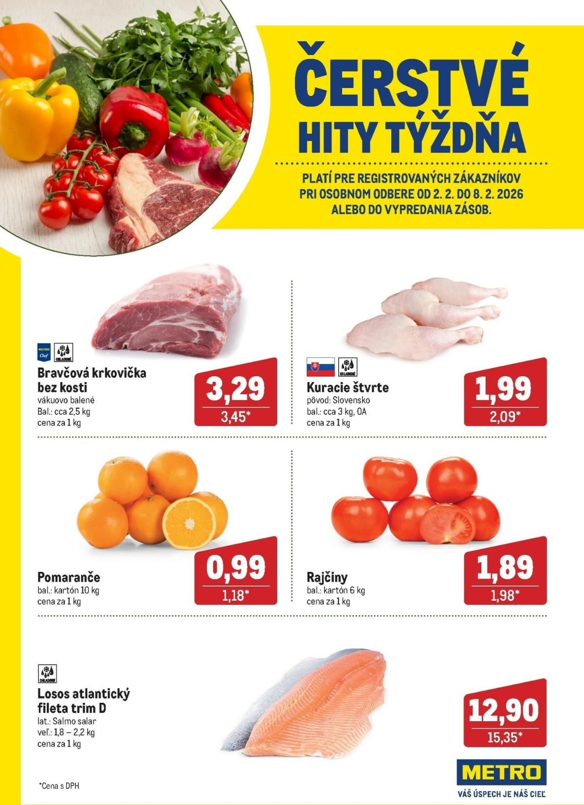 Leták Metro - Čerstvé hity týždňa platný od 02.02.2026 do 08.02.2026