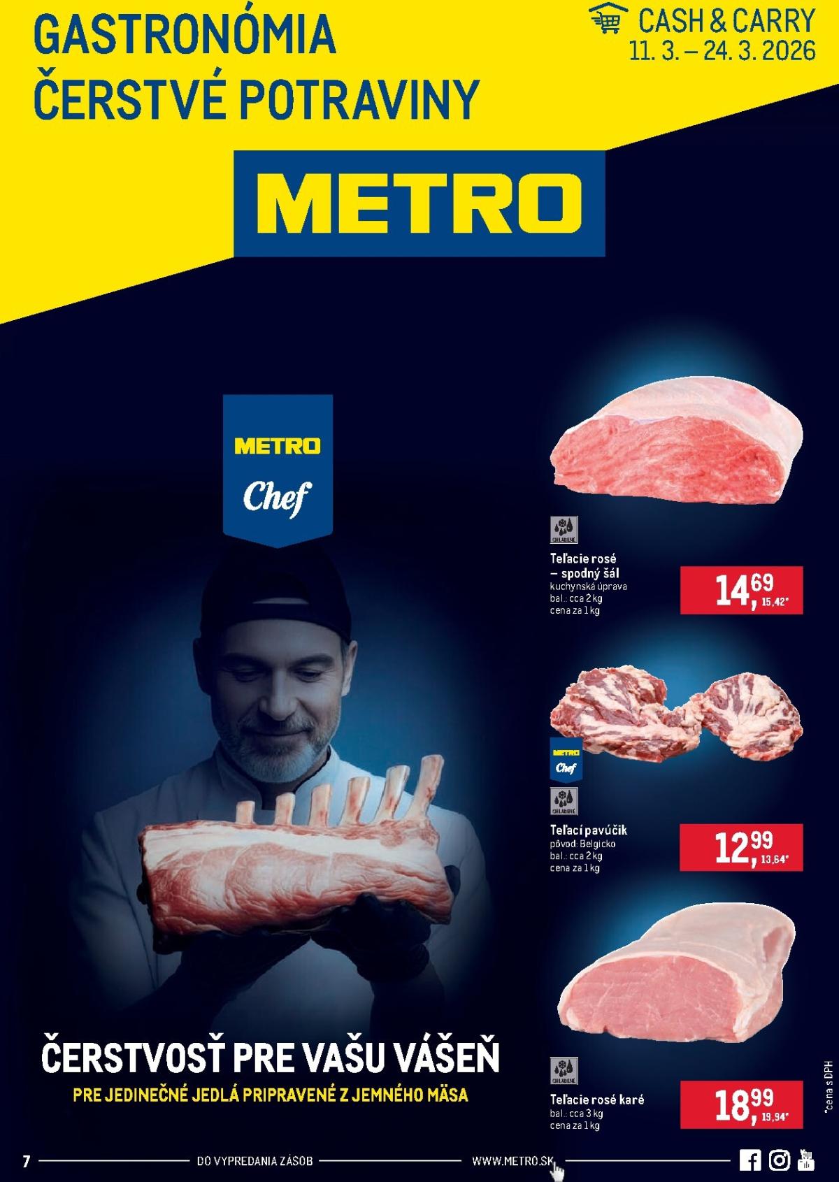 Leták Metro - Gastronómia platný od 11.03.2026 do 24.03.2026