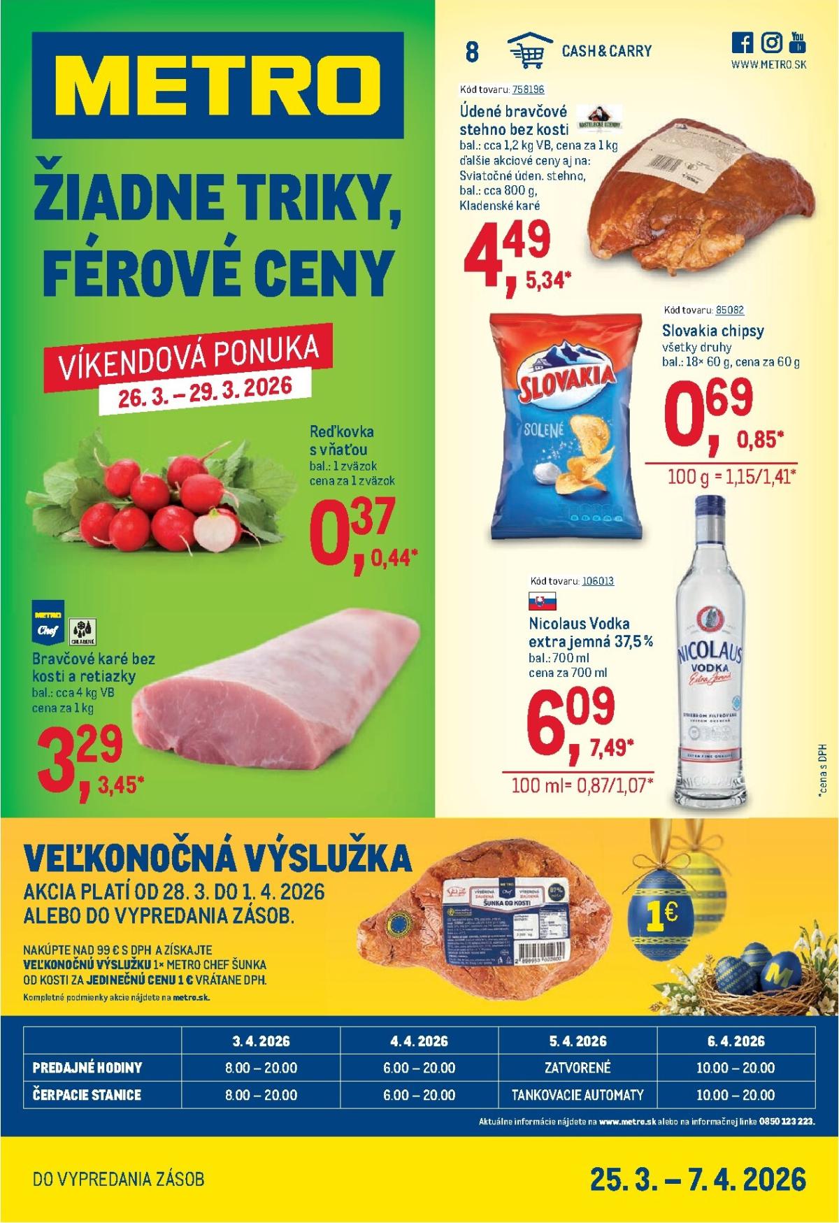 Leták Metro - Maloobchod platný od 25.03.2026 do 07.04.2026