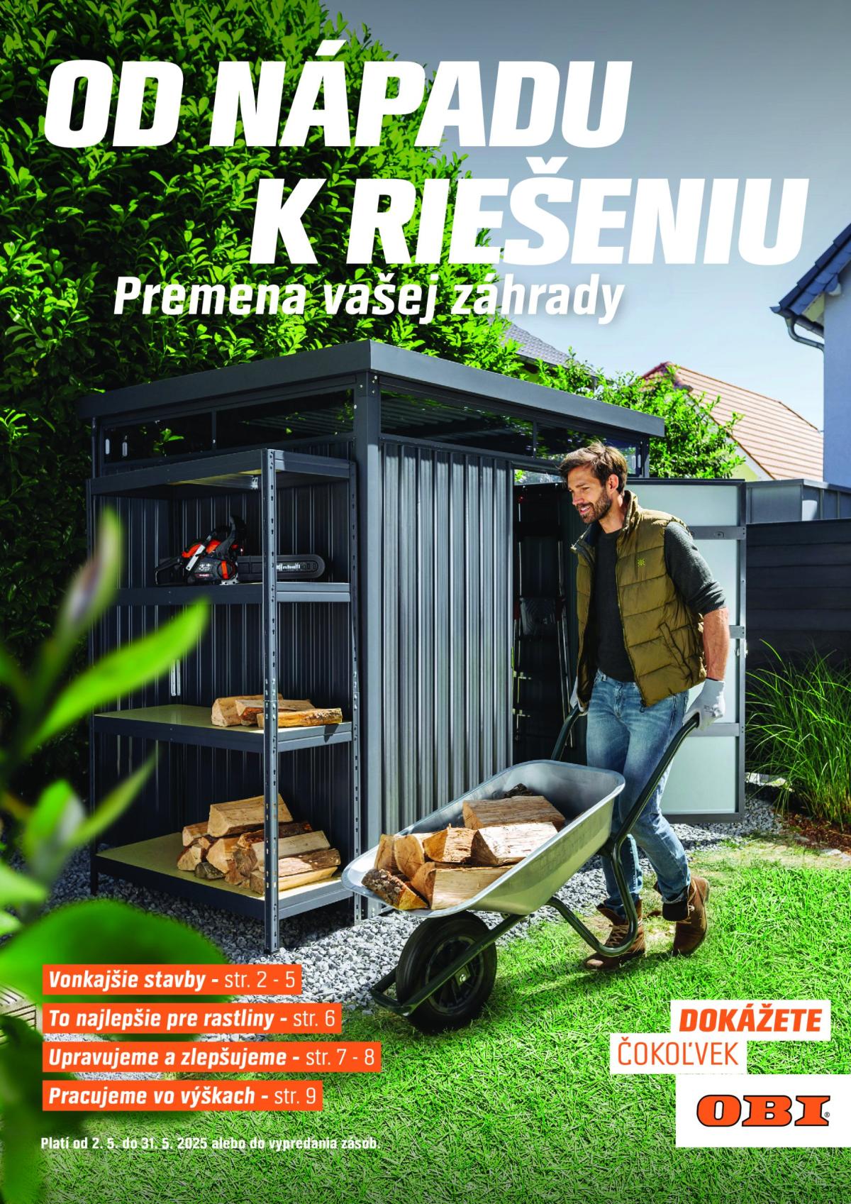 OBI - Od nápadu k riešeniu leták platný od 02.05. - 31.05.