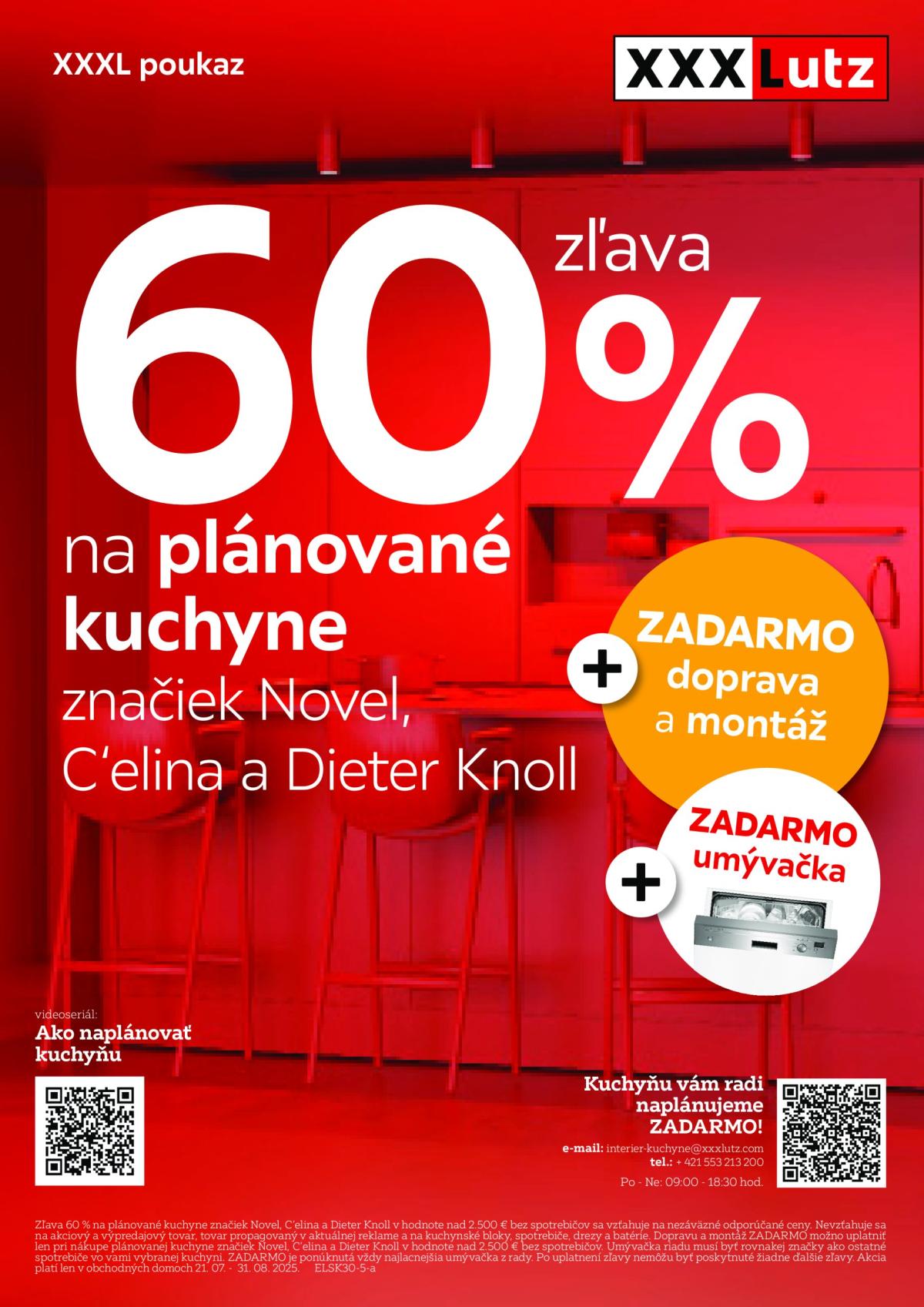 Leták XXXLutz - Výhodné poukazy pre majiteľov HIT karty platný od 21.07. do 31.08.