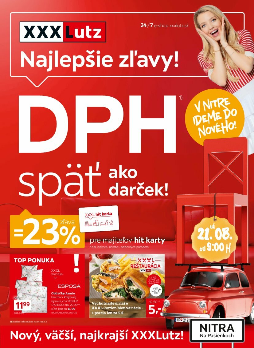 Leták XXXLutz platný od 04.08. do 17.08.