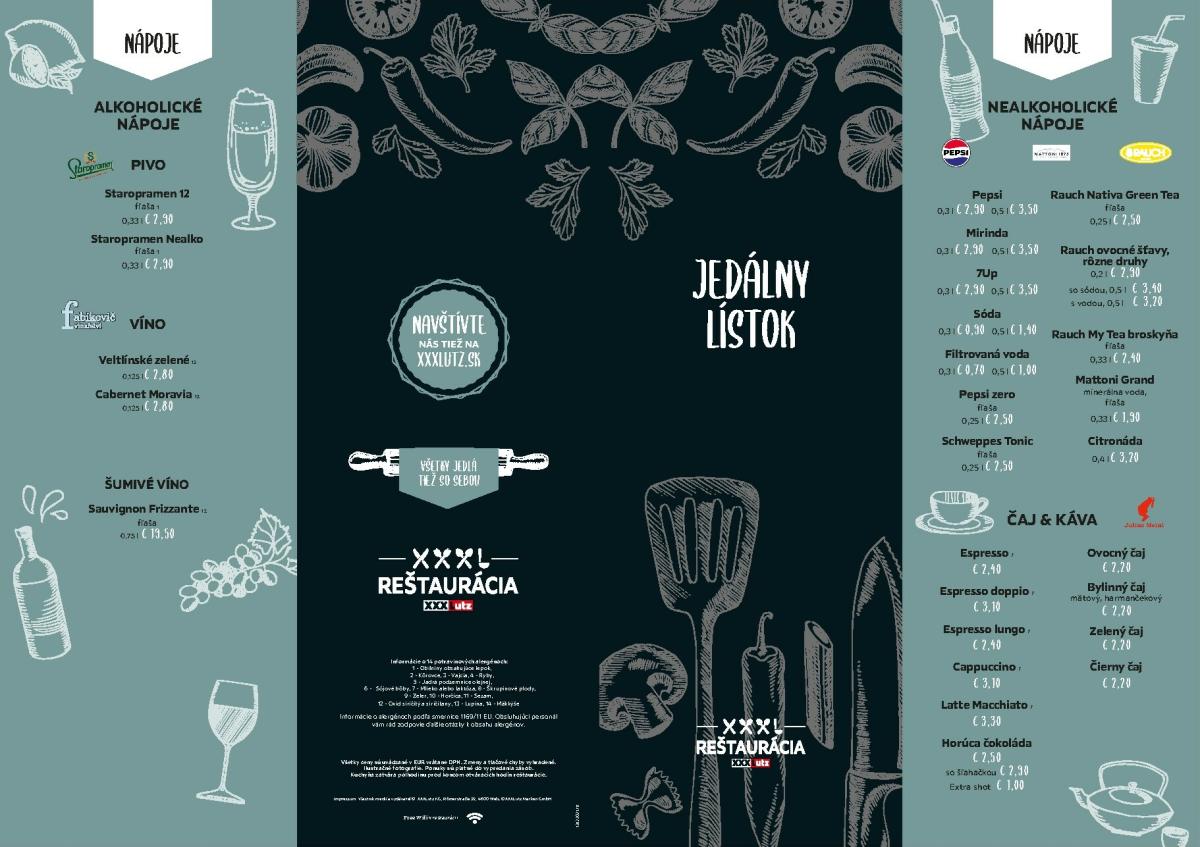 Leták XXXLutz - Navštívte XXXL reštauráciu platný od 01.01. do 31.03.