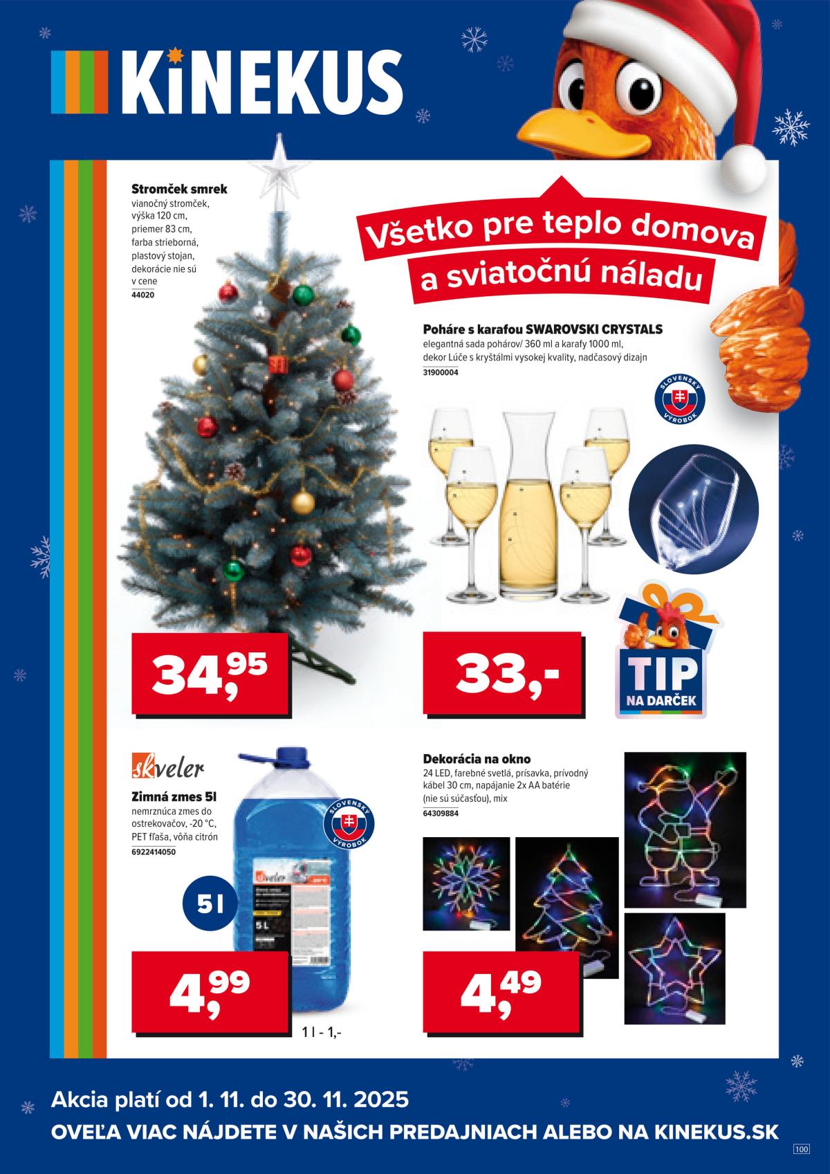 Leták Kinekus platný od 01.11. do 30.11.