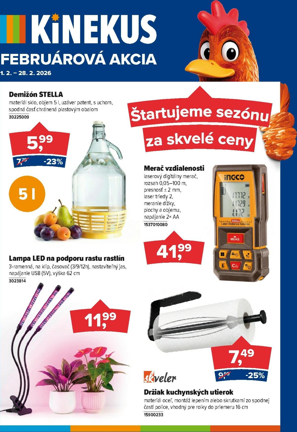 Leták Kinekus platný od 01.02.2026 do 28.02.2026