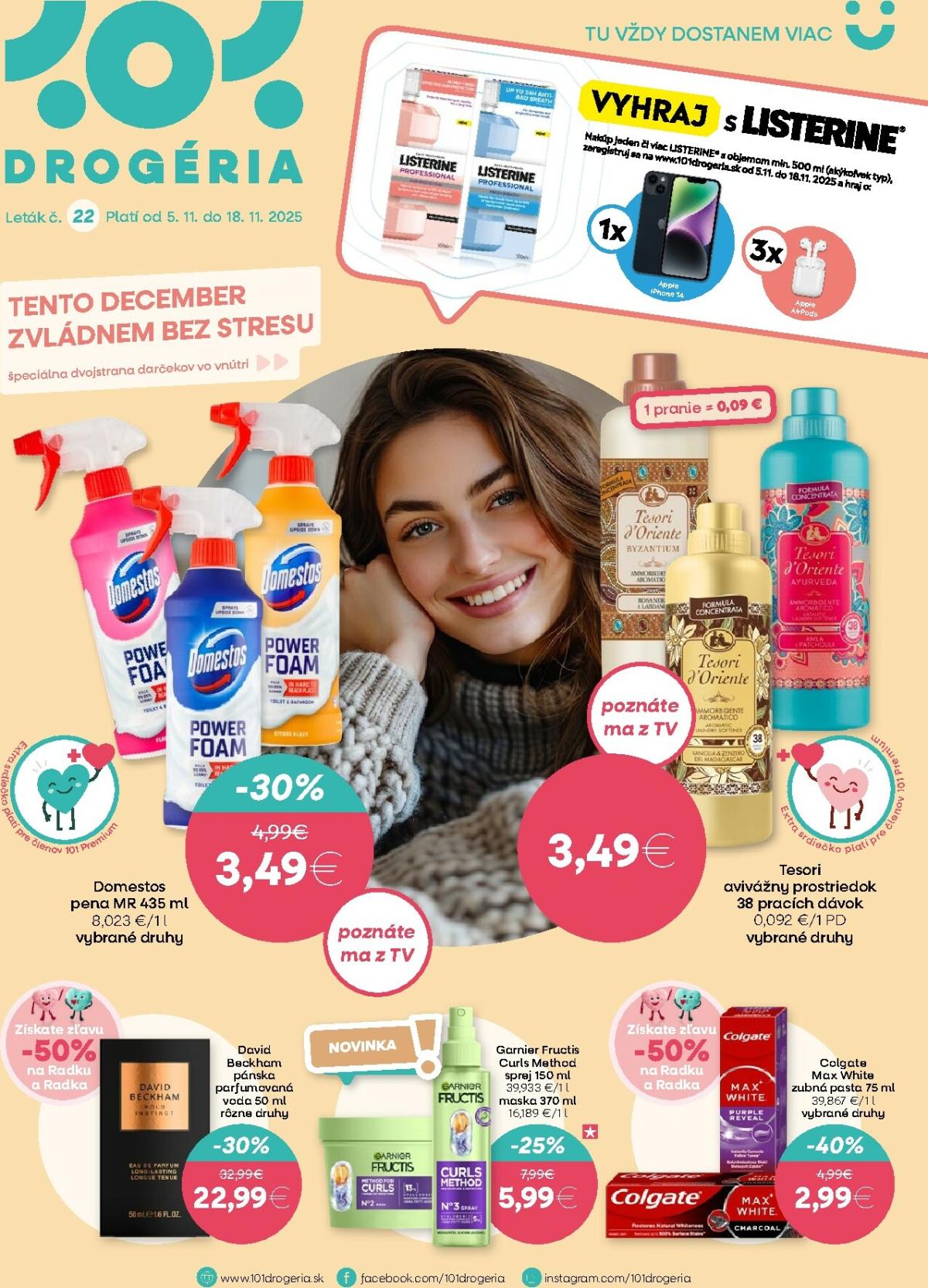 Leták 101 Drogerie platný od 05.11. do 18.11.