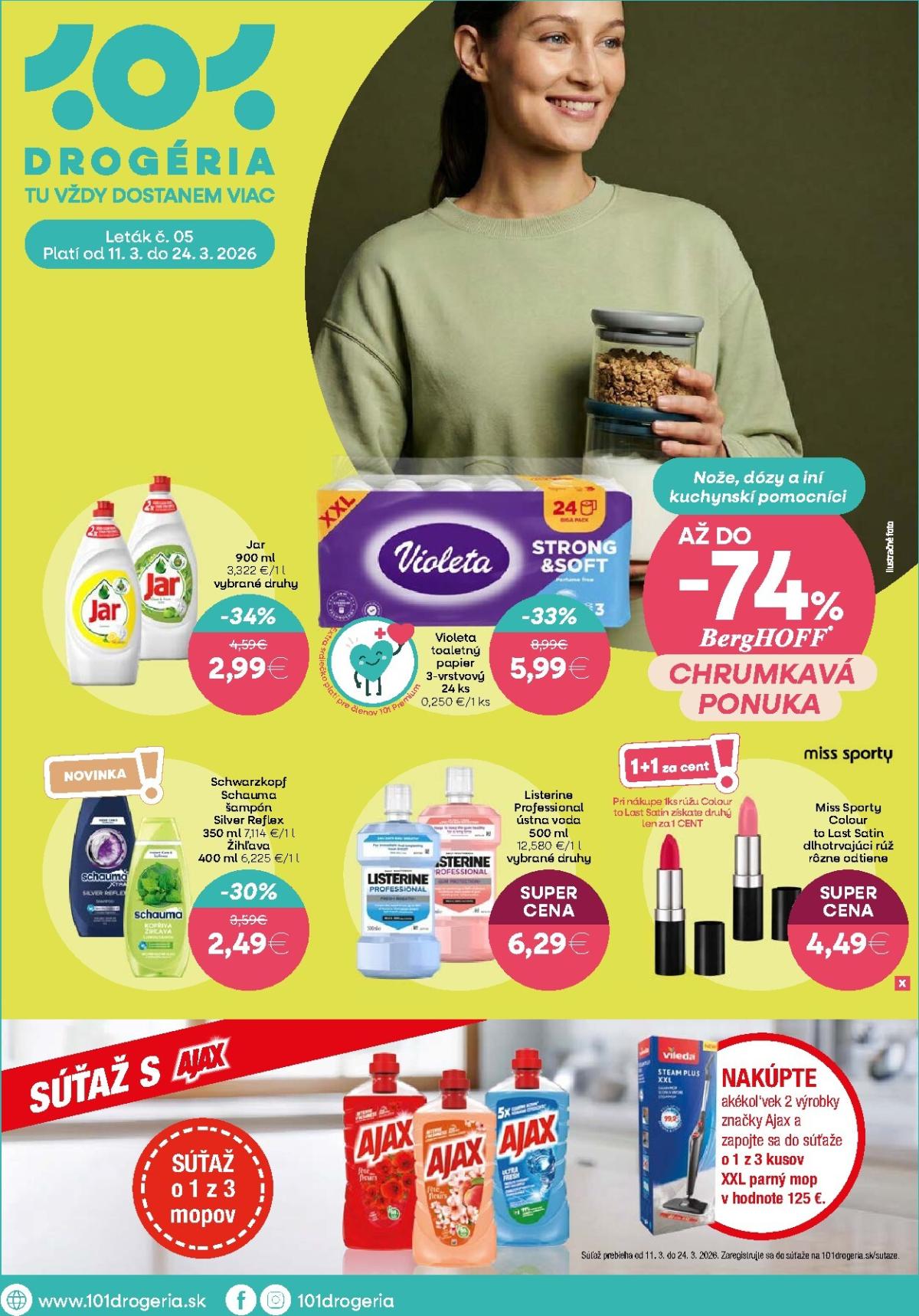Leták 101 Drogerie platný od 11.03.2026 do 24.03.2026