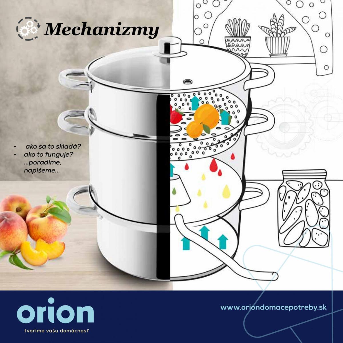 Orion - Ako fungujú mechanizmy strojčekov, mlynčekov...