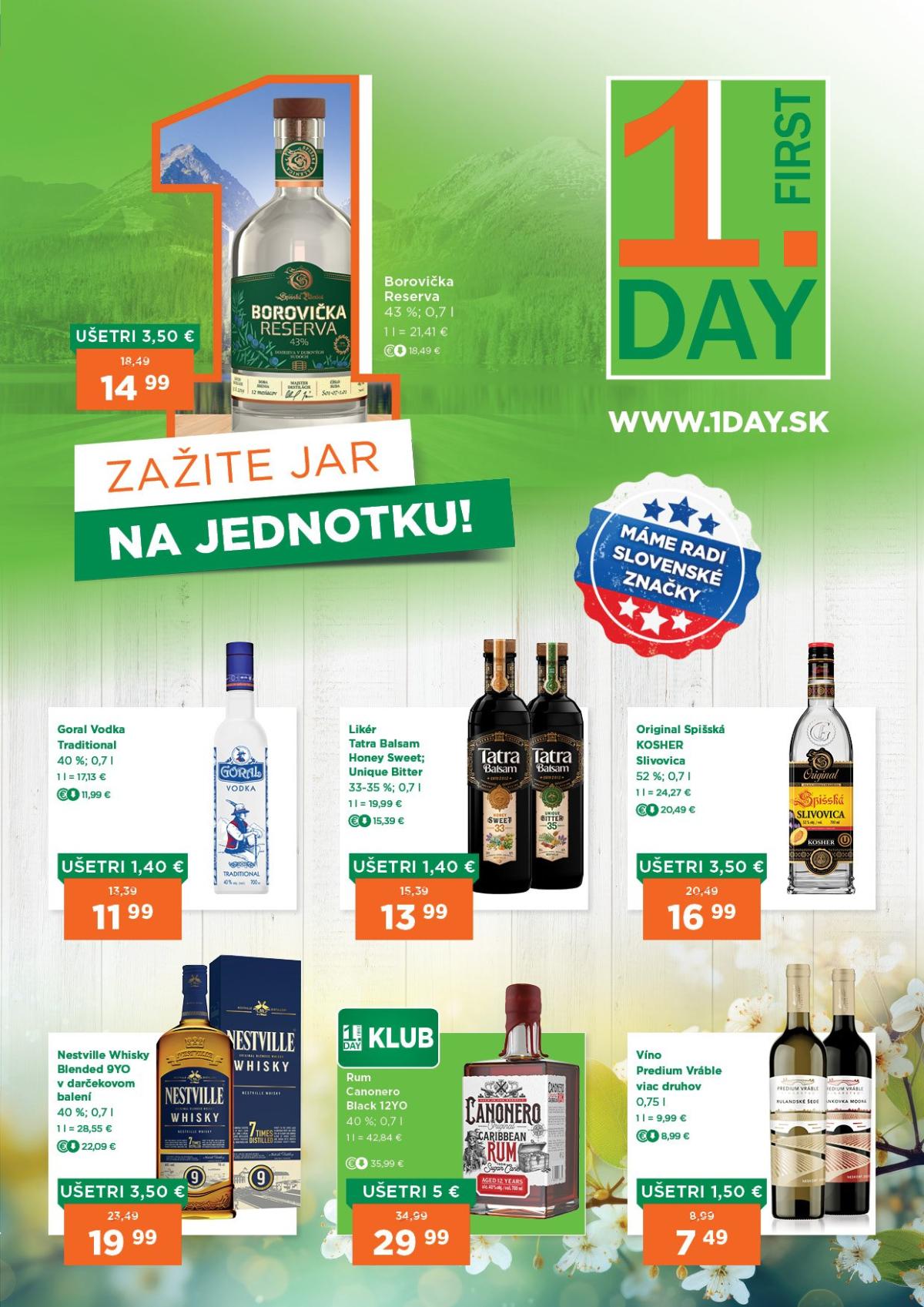 1.DAY leták platný od 13.03. - 26.03.